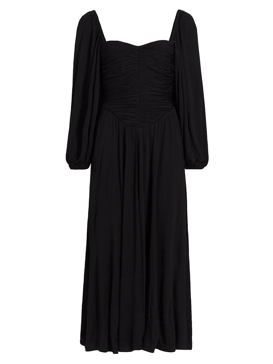 Womens Vivian Ruched Maxi Dress Product Image