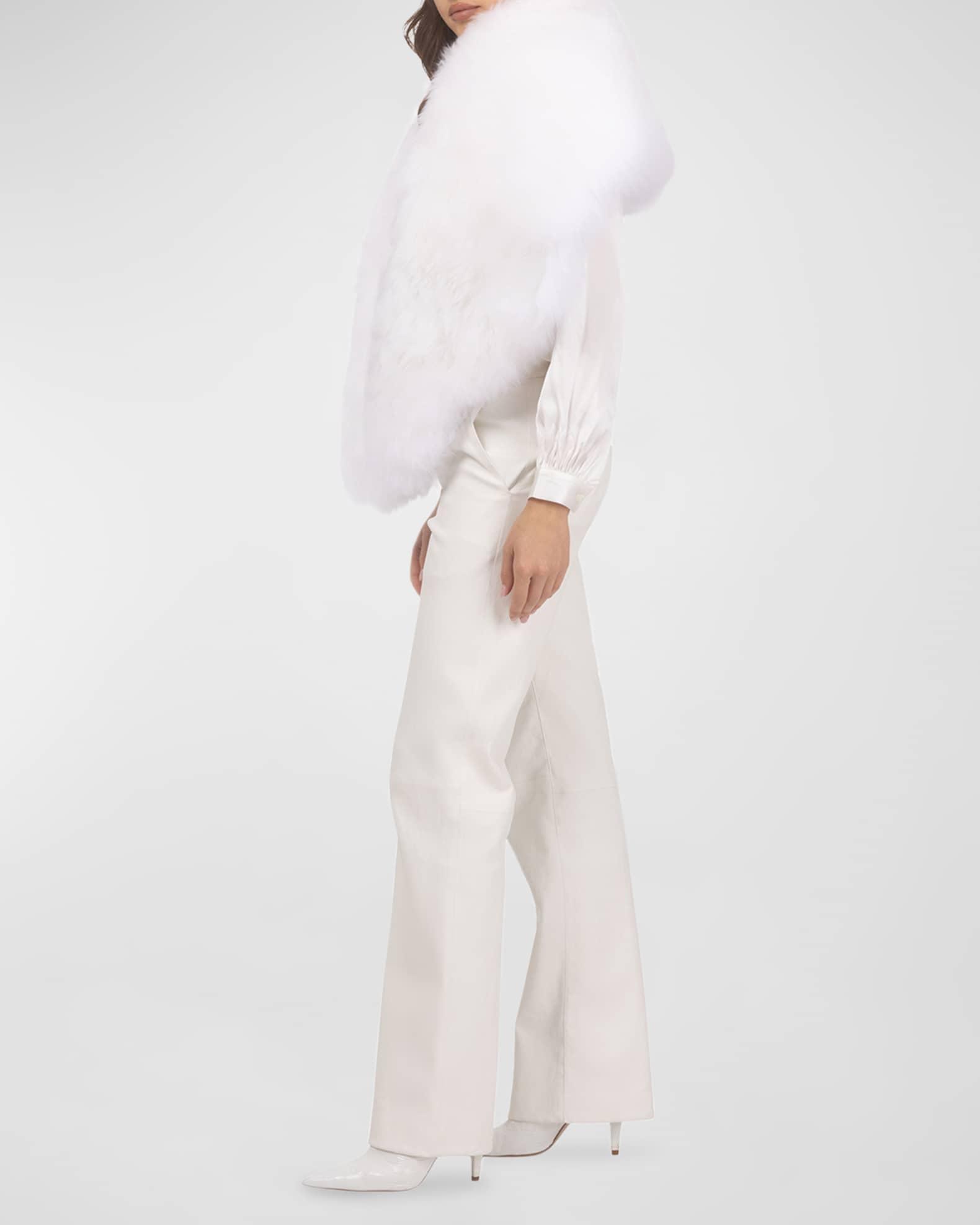 Select Lamb Shearling Stole Product Image