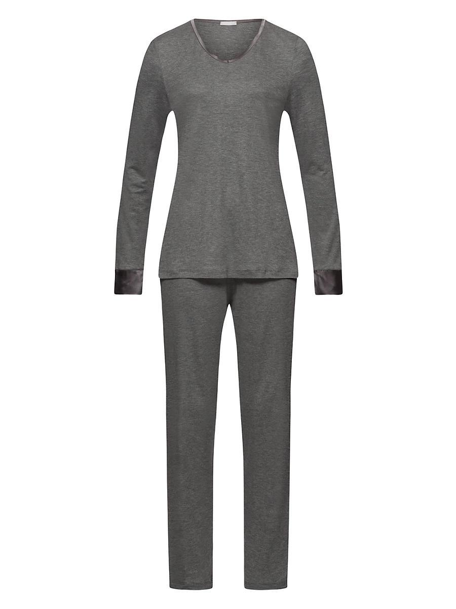 Womens Virginia 2-Piece Long-Sleeve Pajama Set Product Image