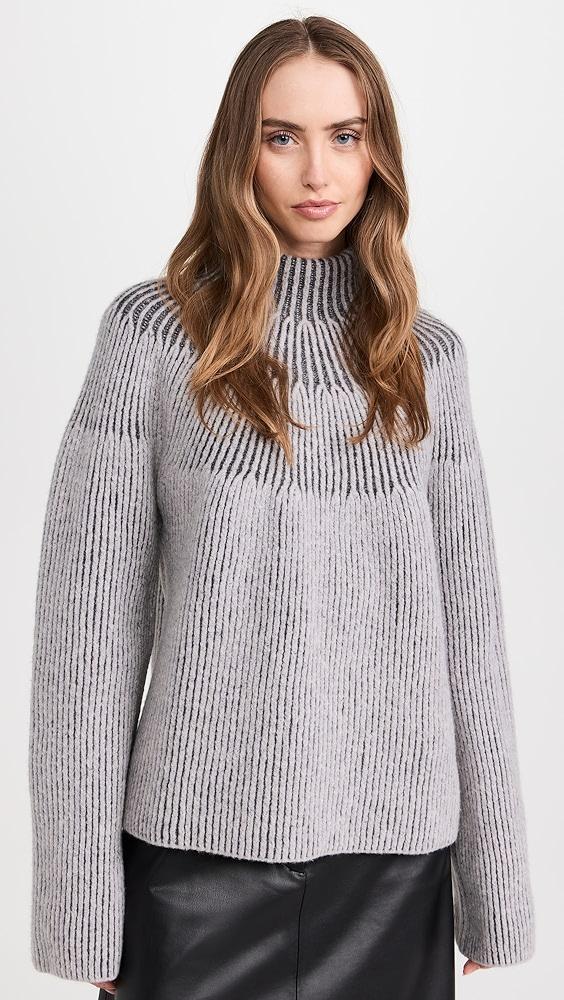 Proenza Schouler White Label Brynn Sweater in Jacquard | Shopbop Product Image