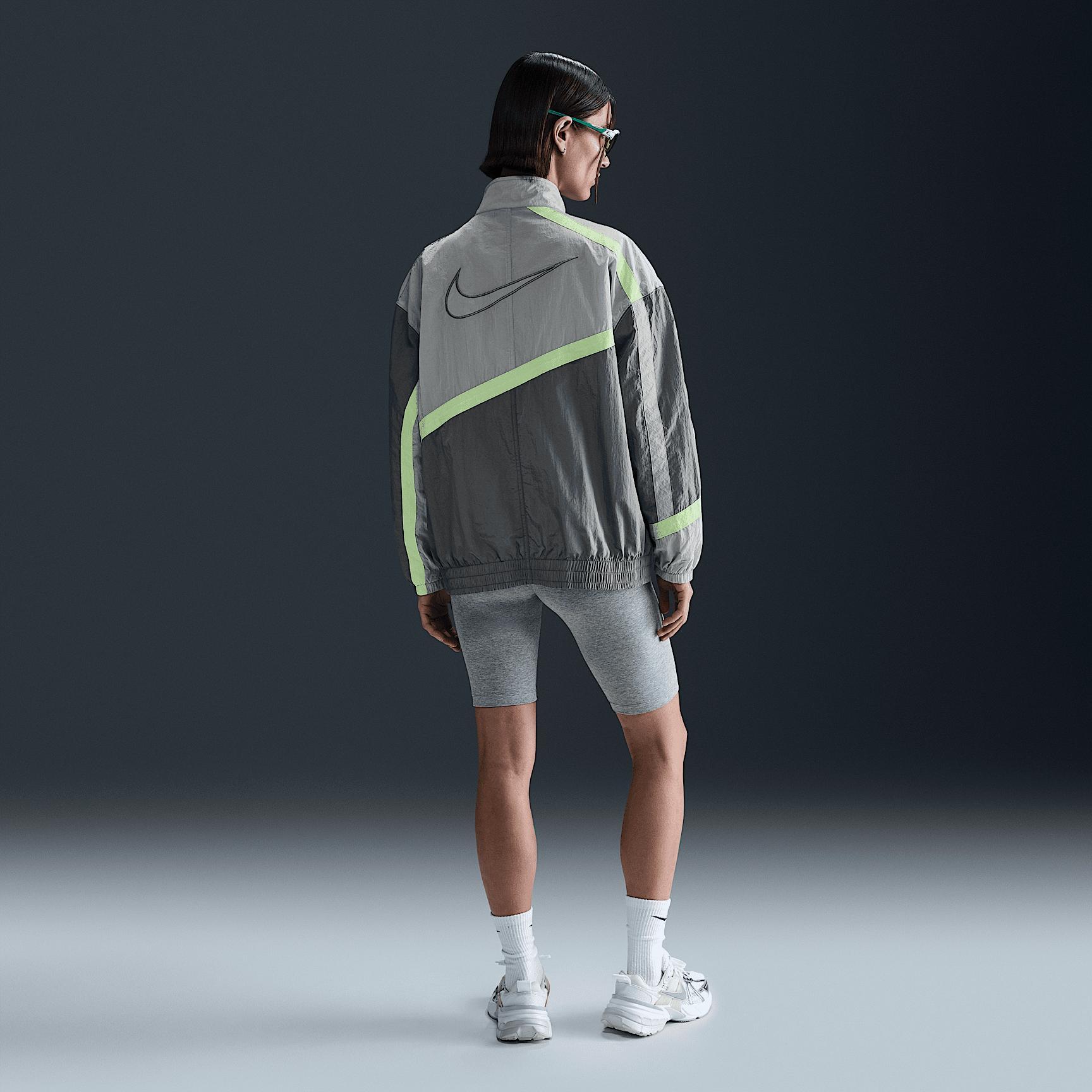 Womens Nike Sportswear Oversized Woven Jacket | HJ0176-084 Product Image