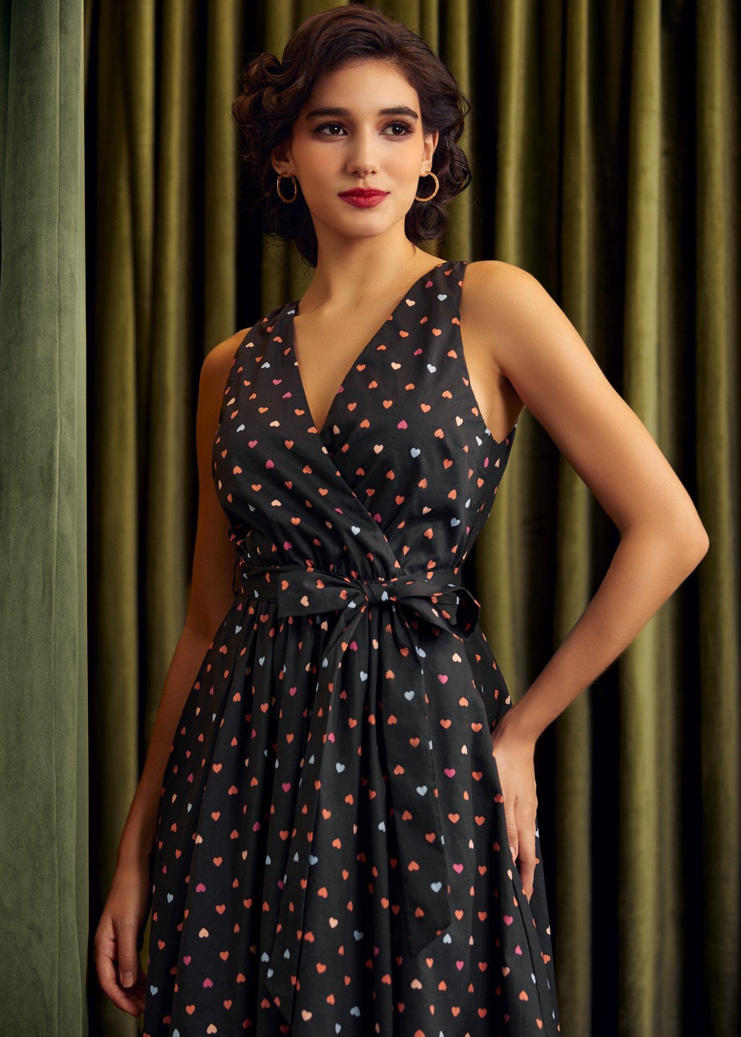 Instant Energy Faux-Wrap Dress Product Image