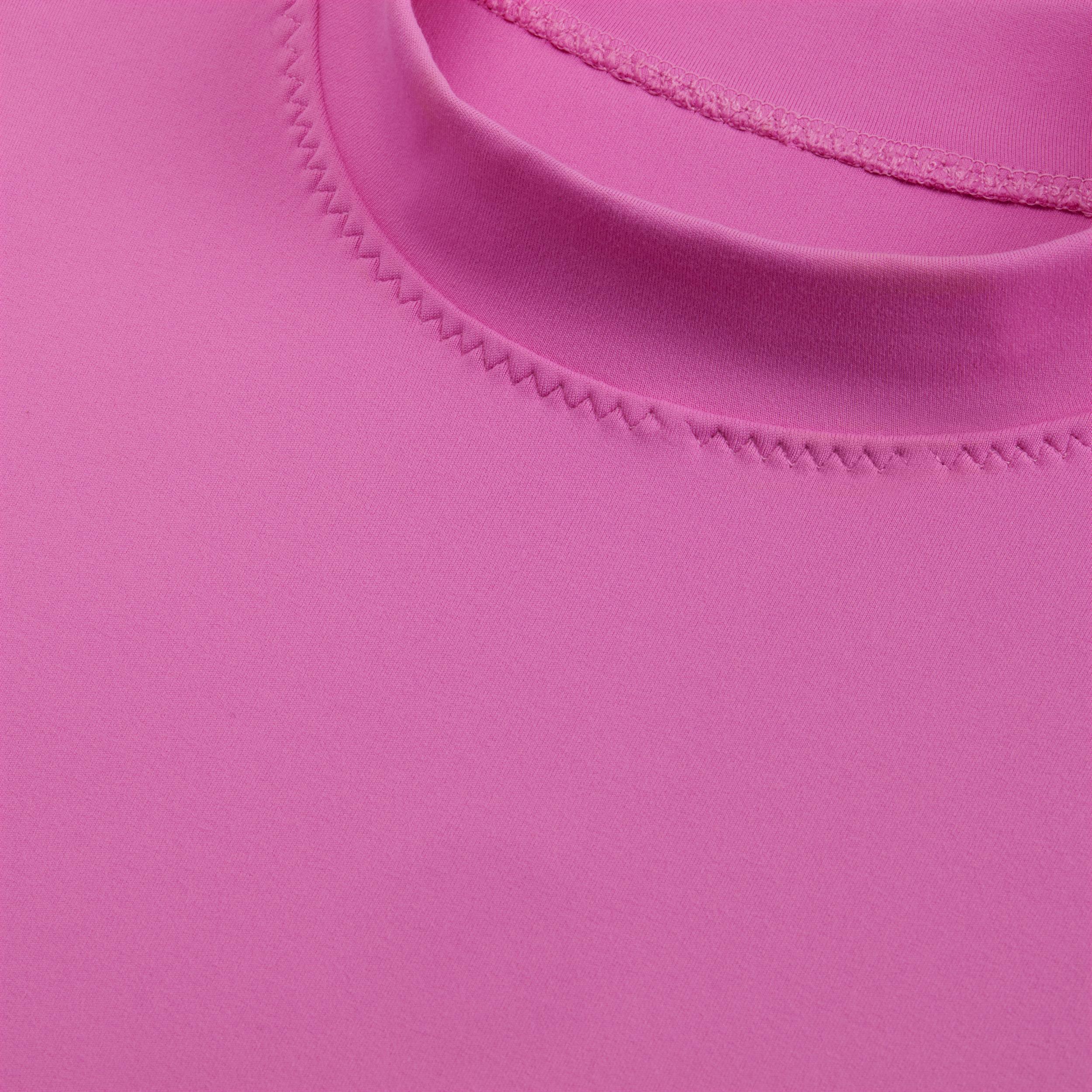 Nike Women's One Fitted Dri-FIT Mock-Neck Cropped Tank Top Product Image