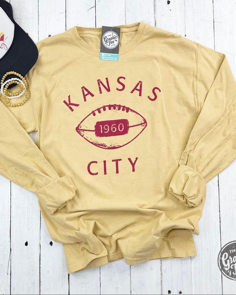 Kansas City Comfort Colors Long Sleeve Tshirt Product Image