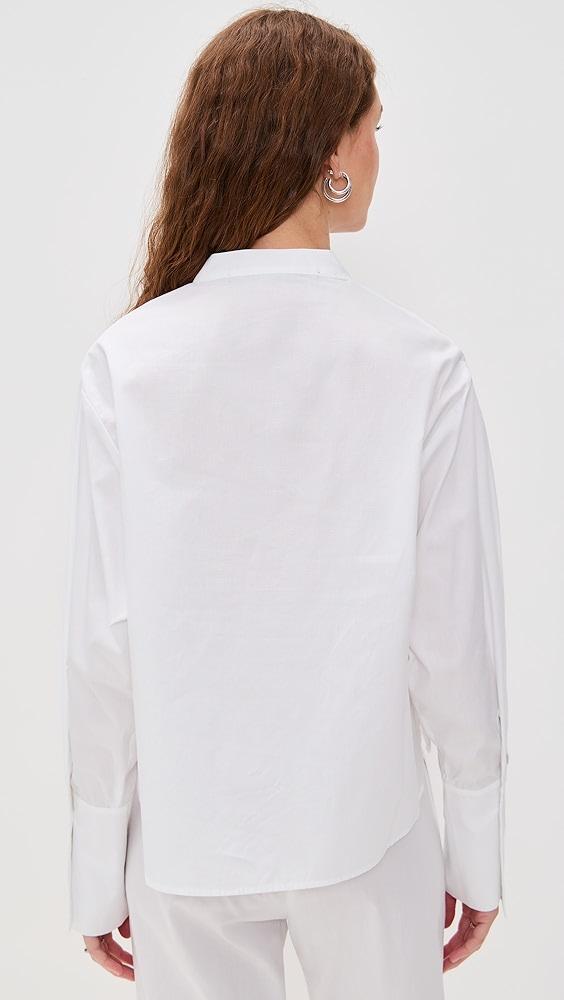 Enza Costa Poplin Mariner Shirt | Shopbop Product Image