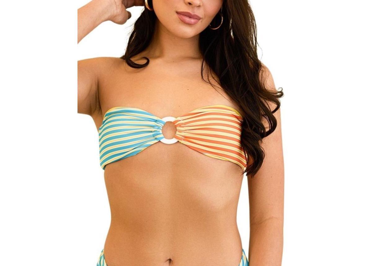 Dippin' Daisy's Women's Lotus Bandeau Bikini Top - Product Image