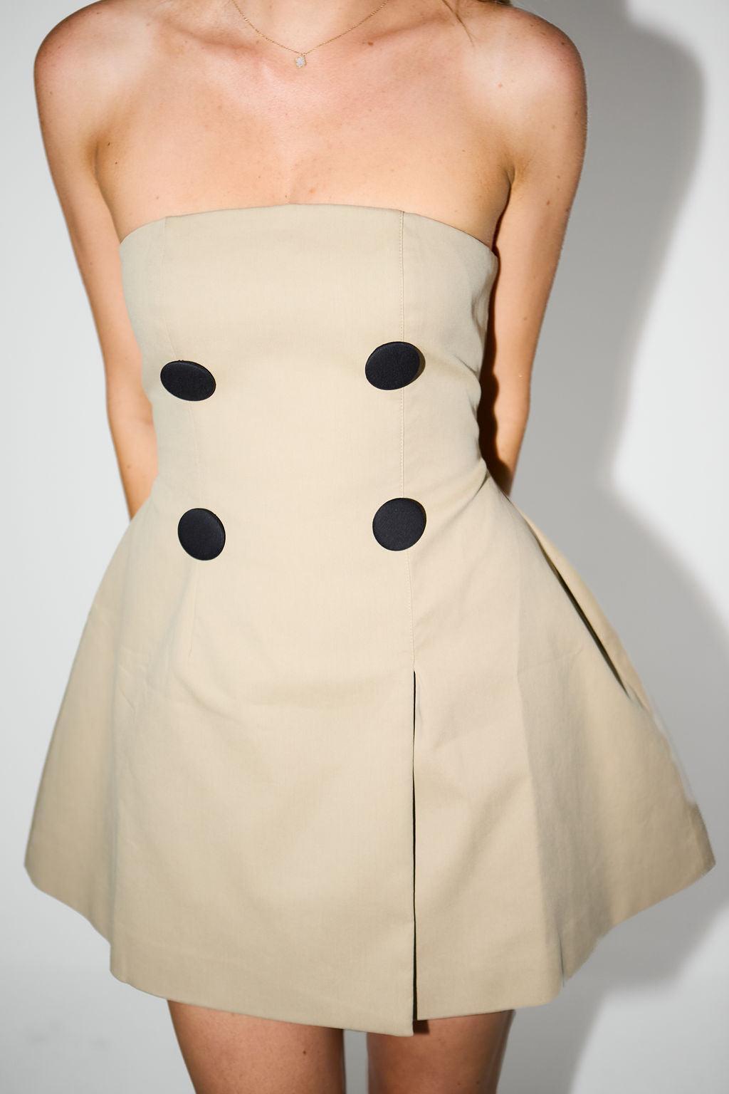 The Ultimate Muse Trench Mini Dress Product Image