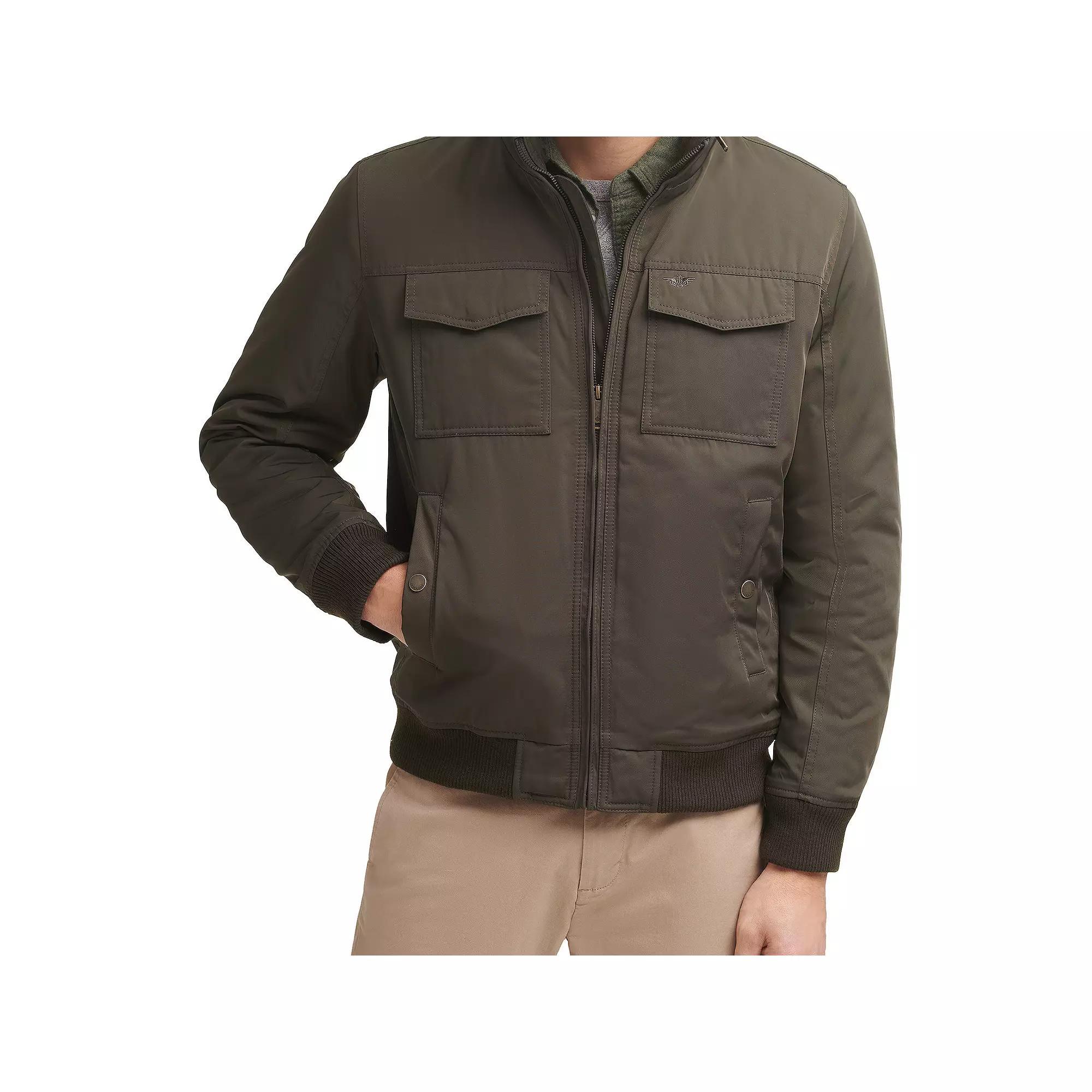 Men's Dockers® 2-Pocket Bomber Jacket, Size: Small, Green Product Image