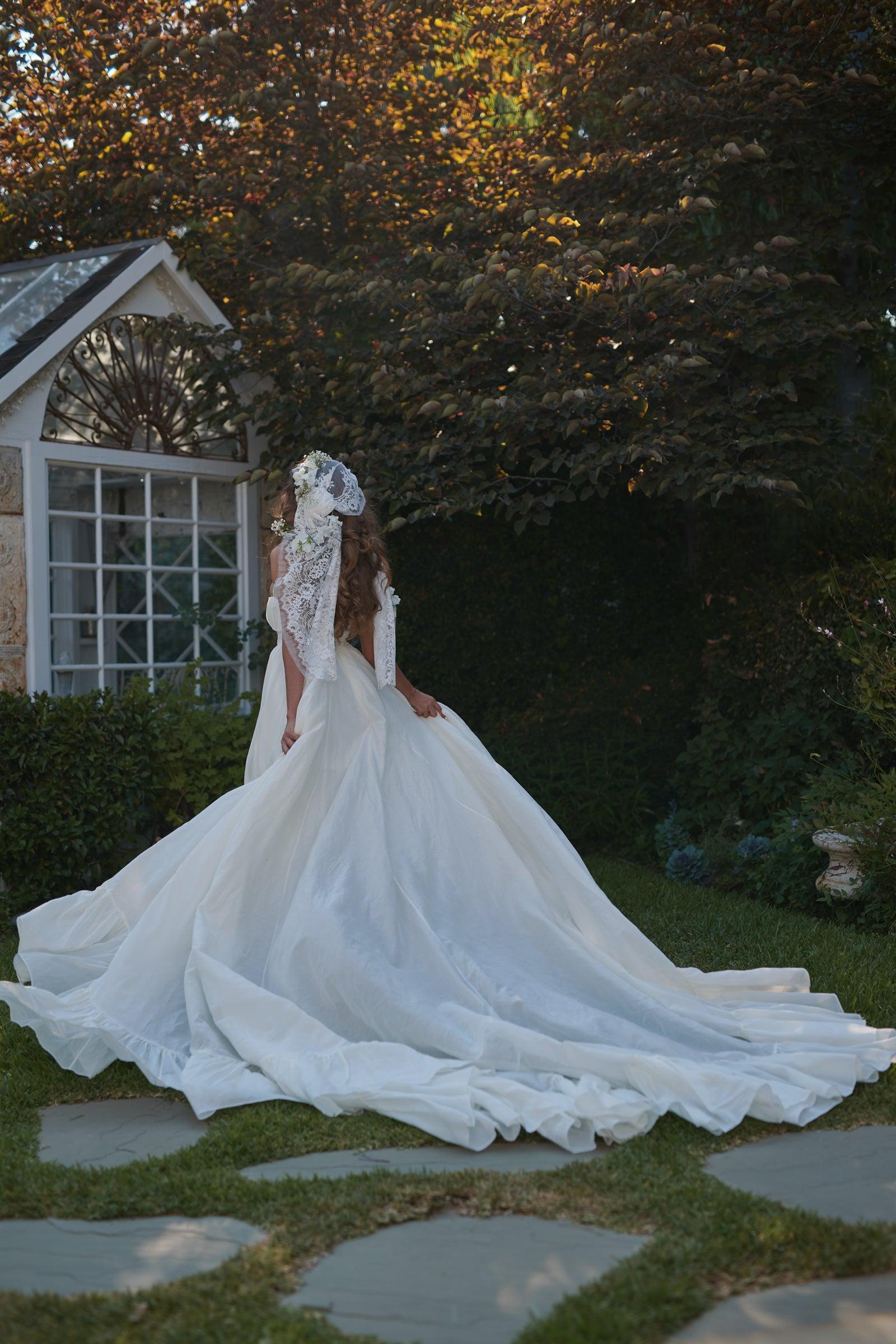 The Ivory Organdy Destination Gown Product Image