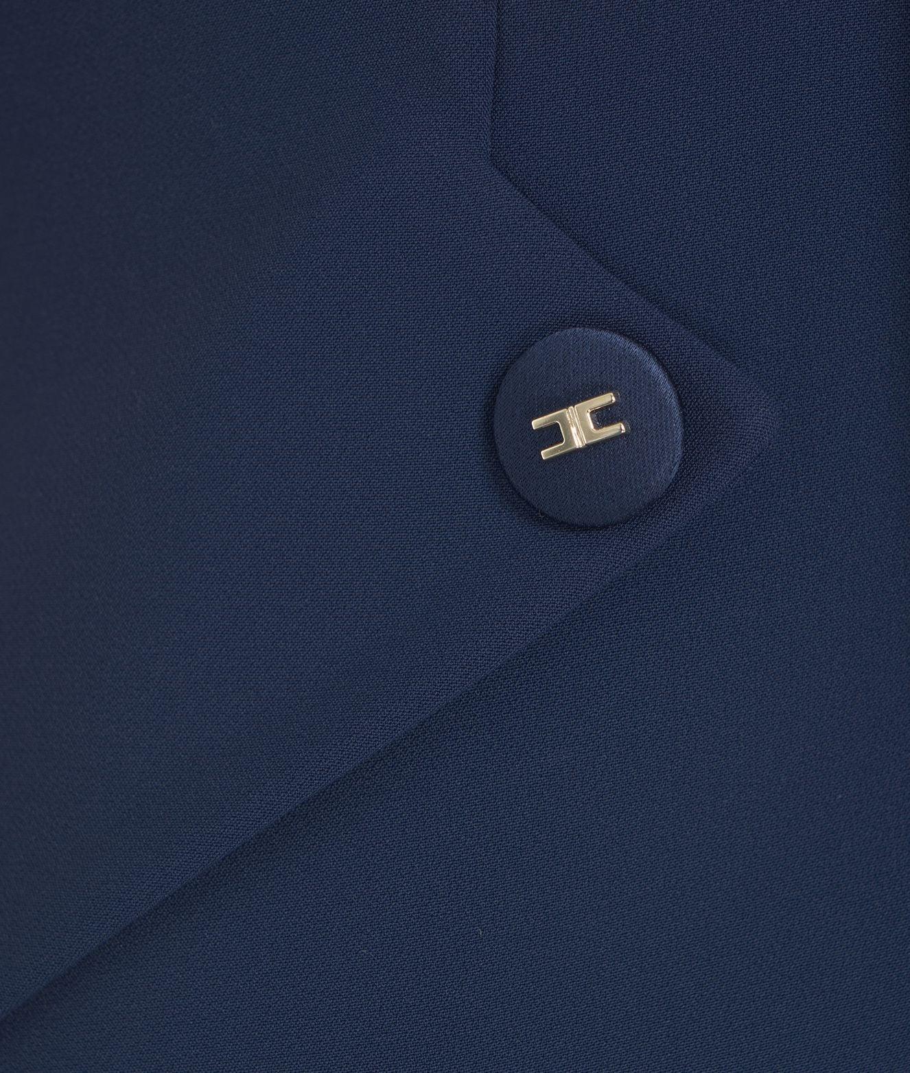 Blazer with tie neck Product Image