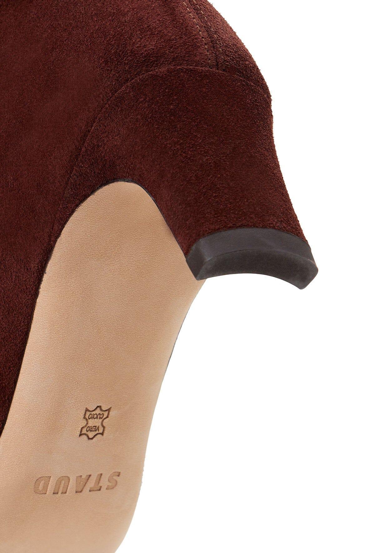 WALLY ANKLE BOOT | MAHOGANY SUEDE Product Image