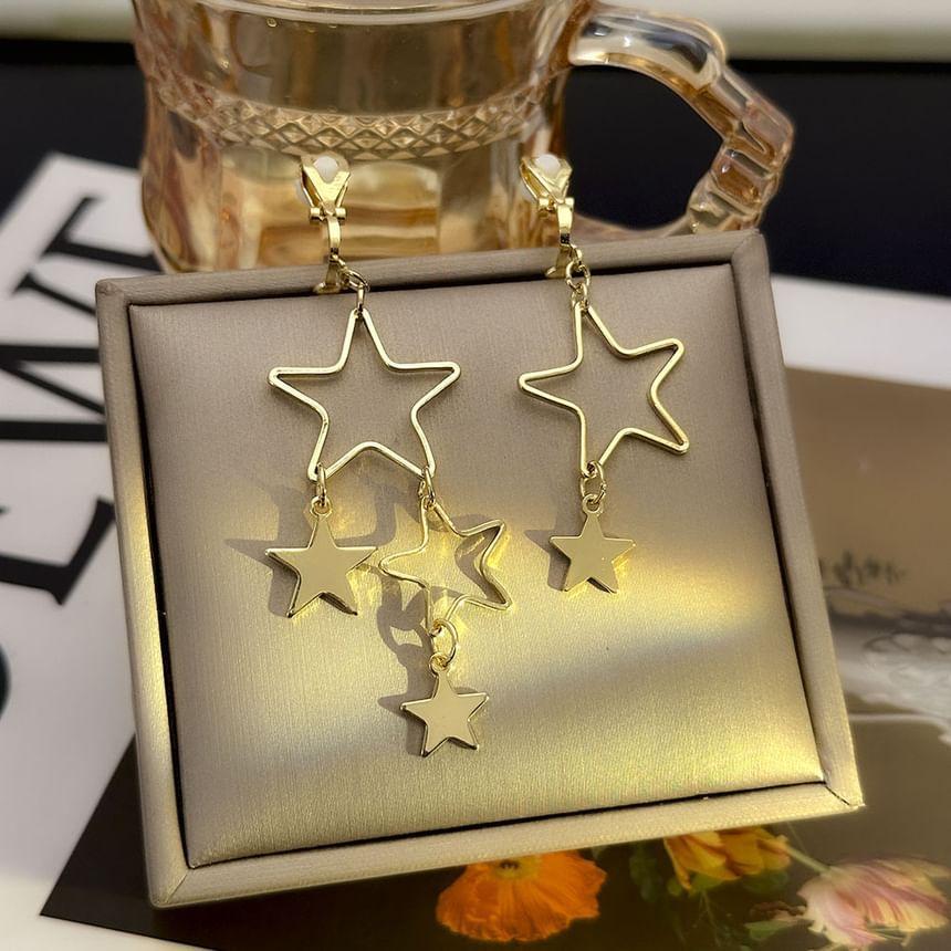 Star Clip On Earring Product Image