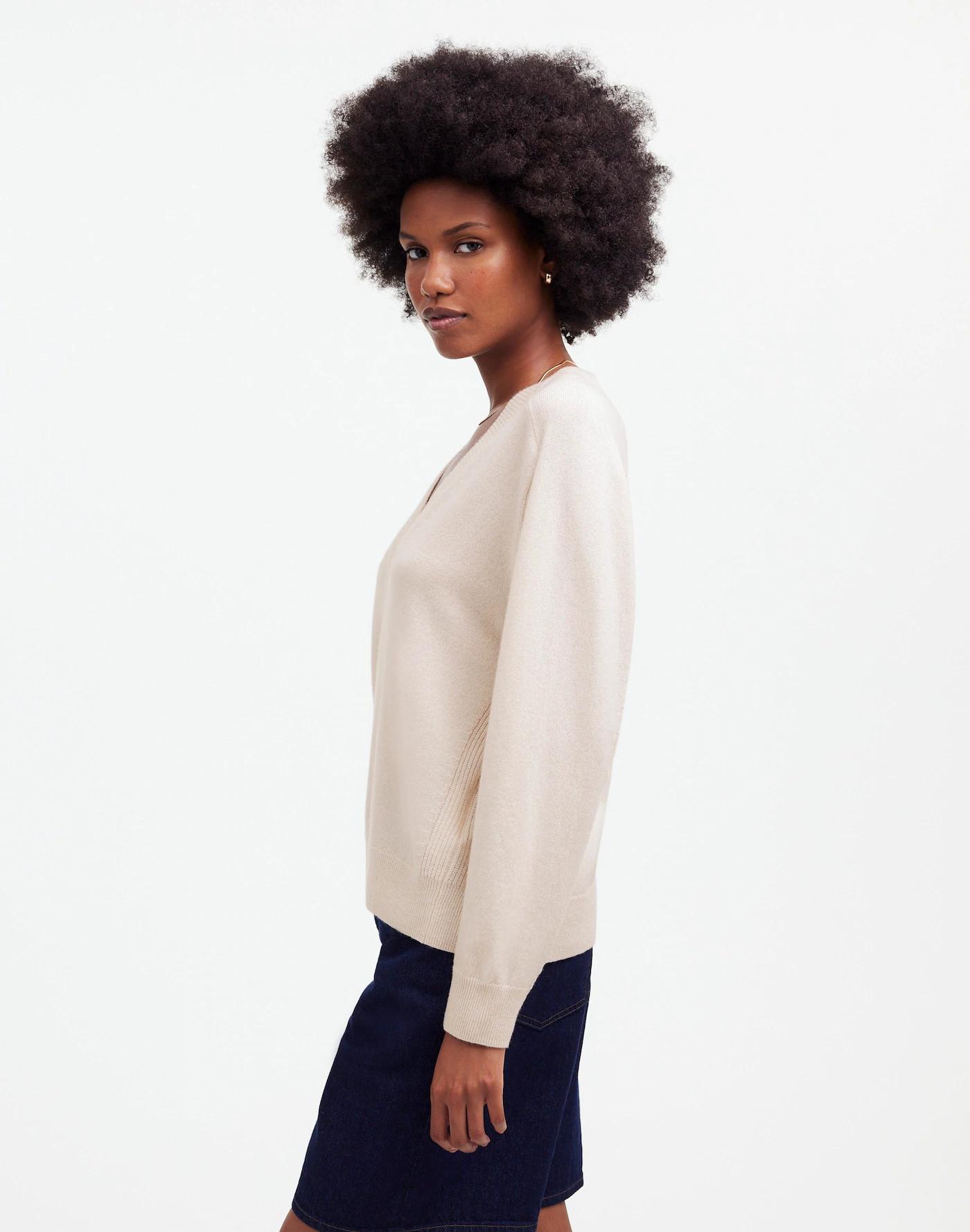 Cashmere V-Neck Sweater Product Image