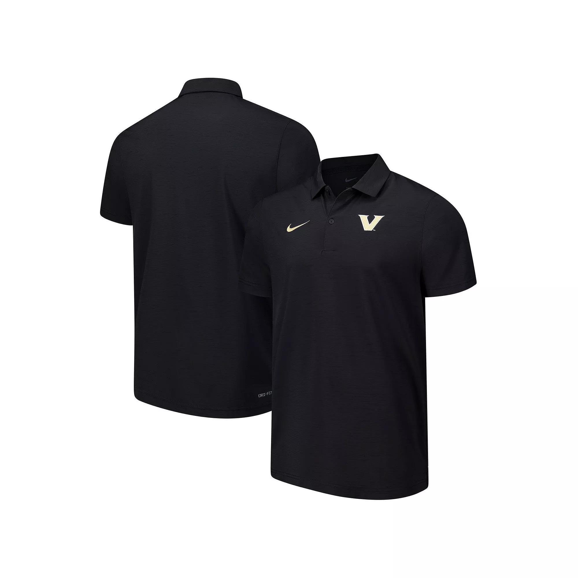 Men's Nike Black Vanderbilt Commodores Performance Polo, Size: XXL Product Image