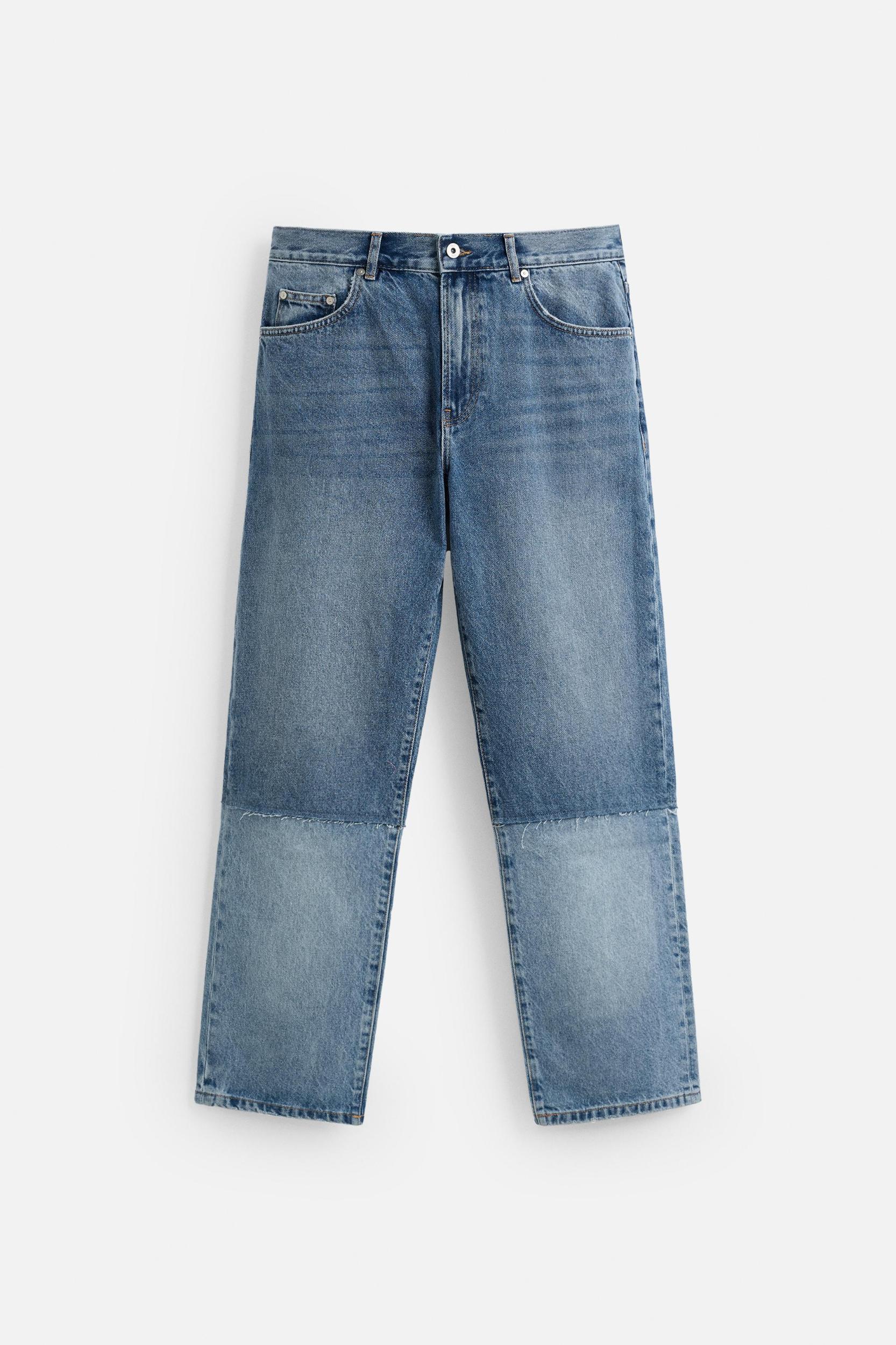 PATCHWORK RELAXED FIT JEANS Product Image