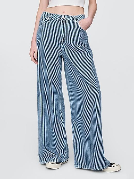 Mid Rise UltraSoft Baggy Jeans Product Image