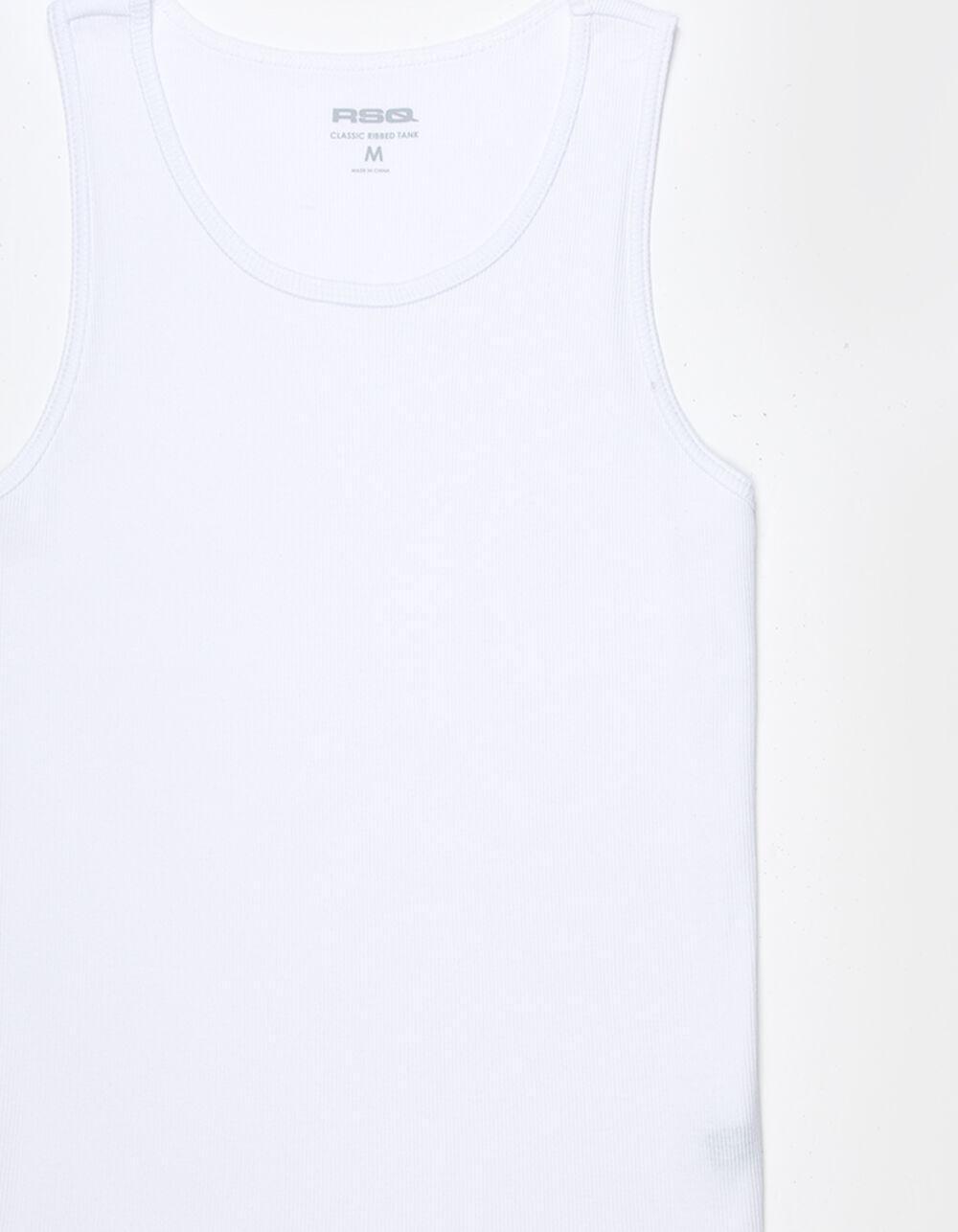 RSQ Mens Classic Ribbed Tank Product Image