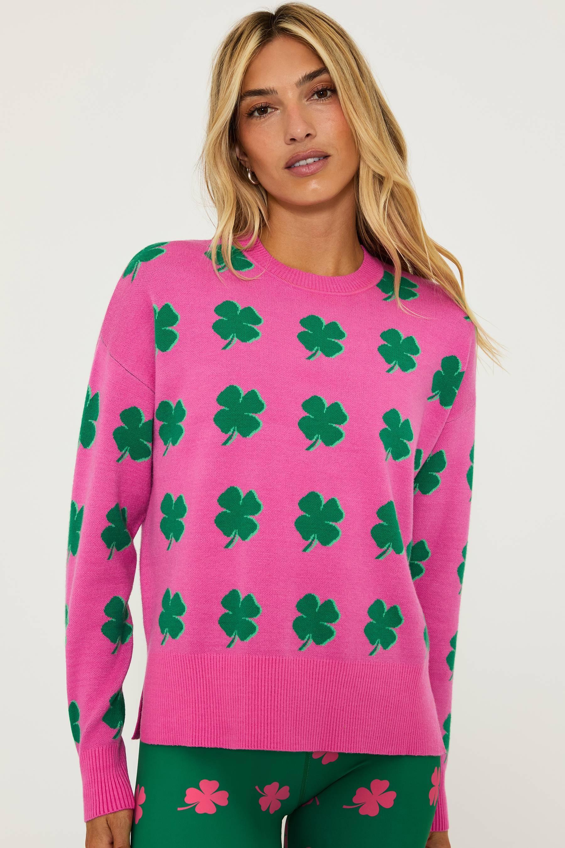 Callie Sweater Lucky Pink Product Image