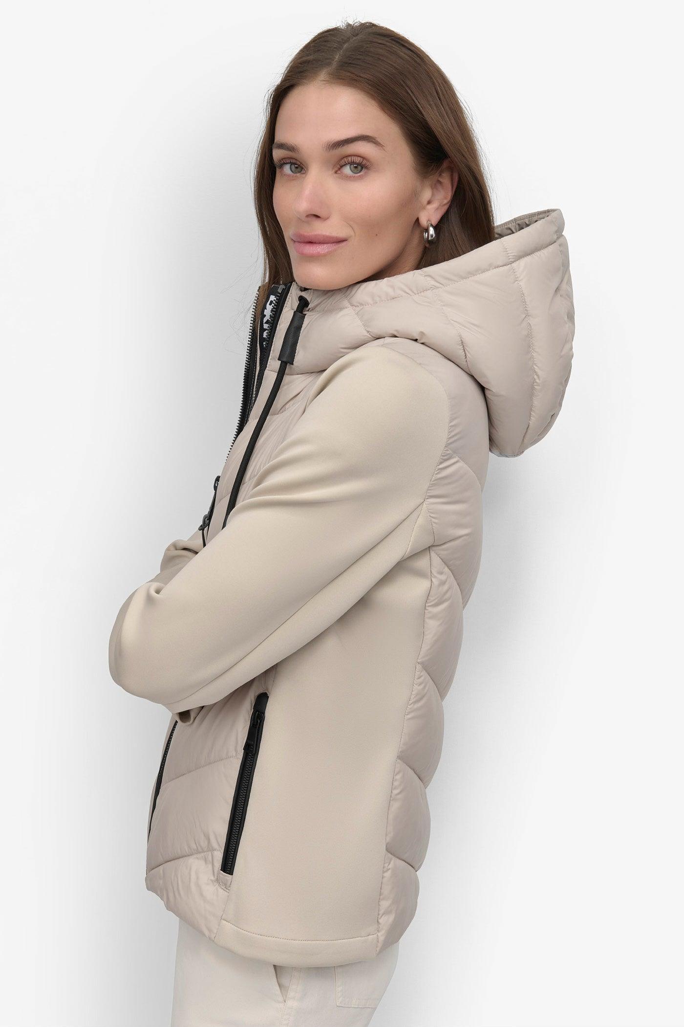 MIXED MEDIA LIGHT WEIGHT PUFFER Product Image