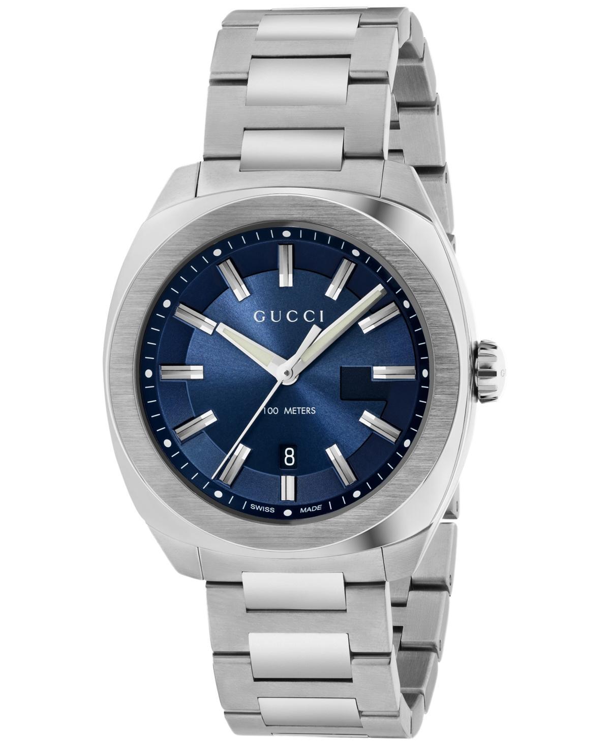 Mens Stainless Steel Bracelet Watch Product Image