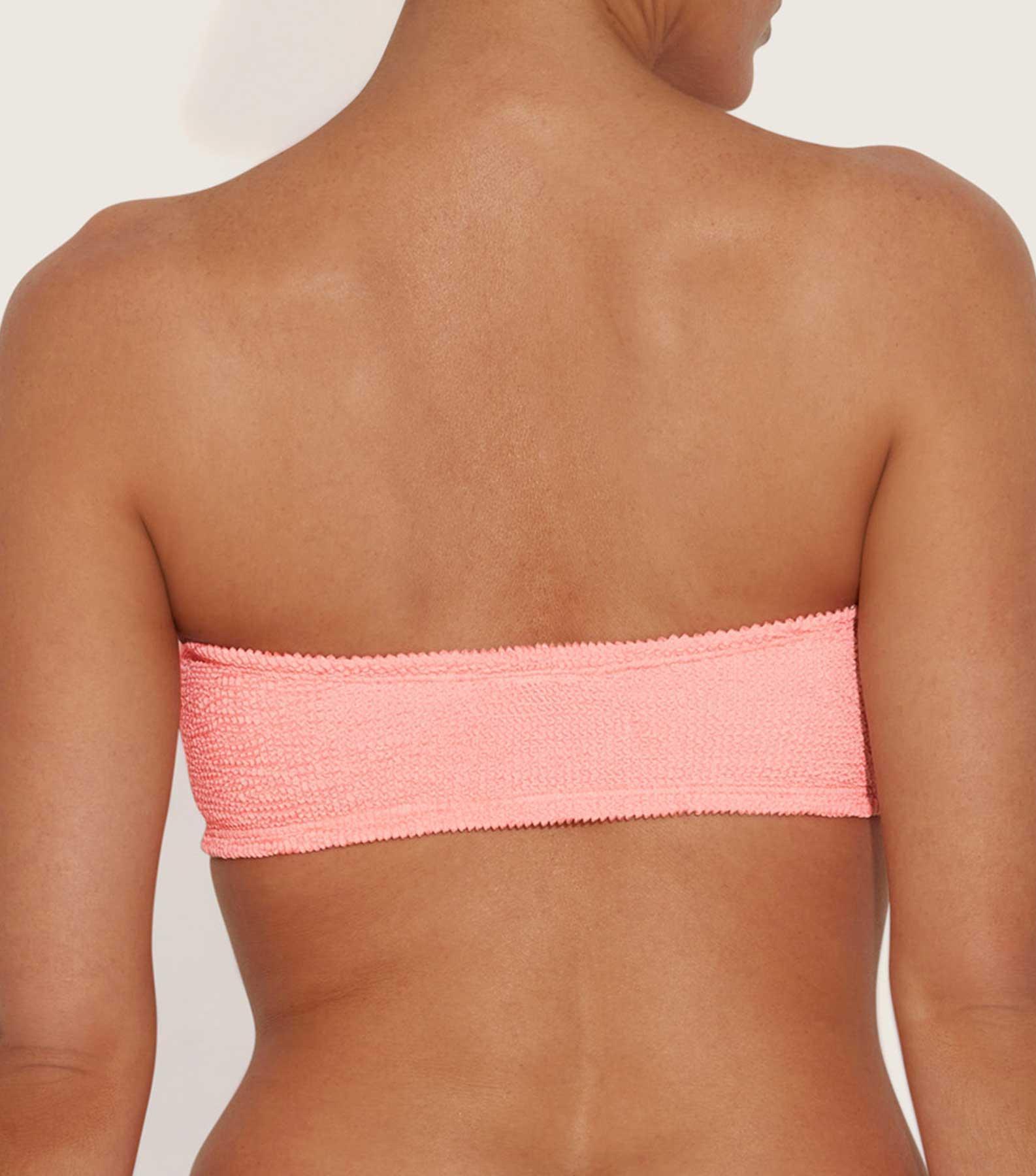 Bandeau Bikini Top - Peach Product Image