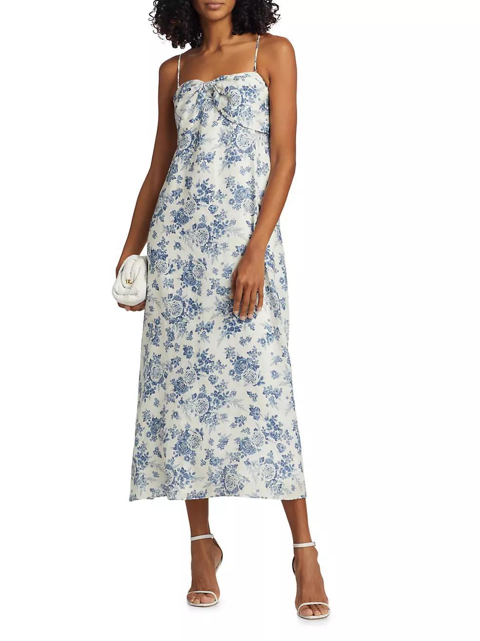 Tilney Floral Linen Maxi Dress Product Image