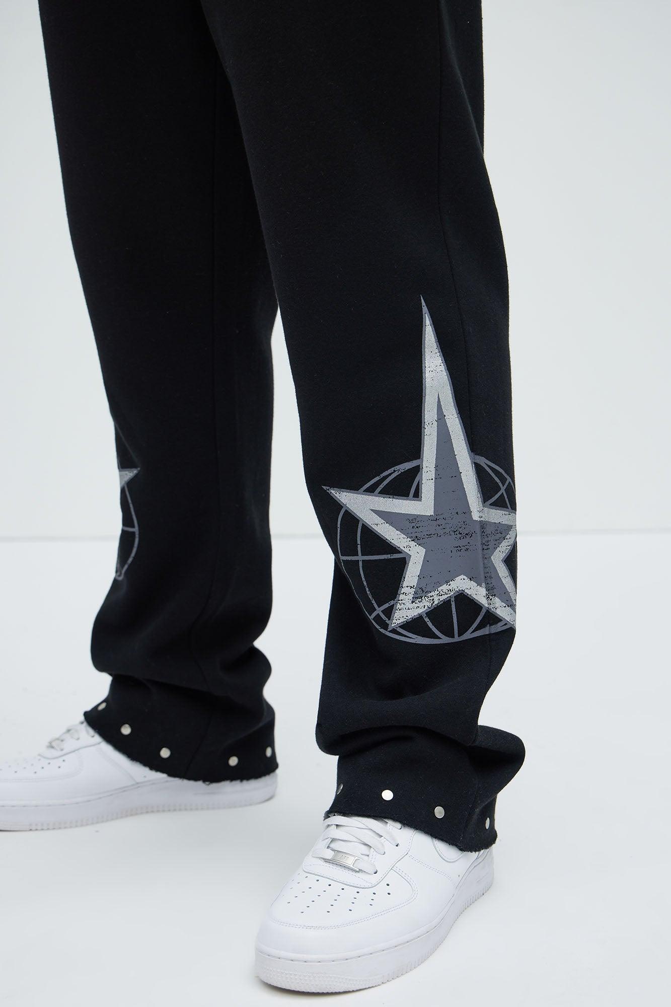 Tyson Lowkey Straight Sweatpants - Black Product Image