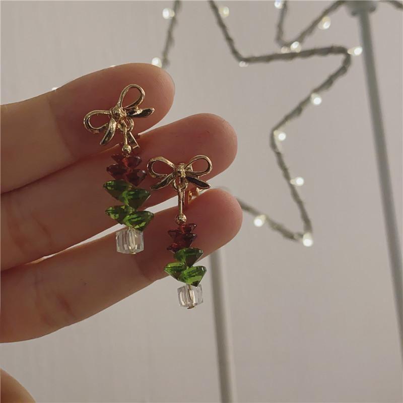 Floral Drop Earring / Clip-On Earring Product Image