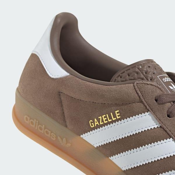 adidas Gazelle Indoor Shoes Olive Strata M 14 / W 15 Unisex Product Image