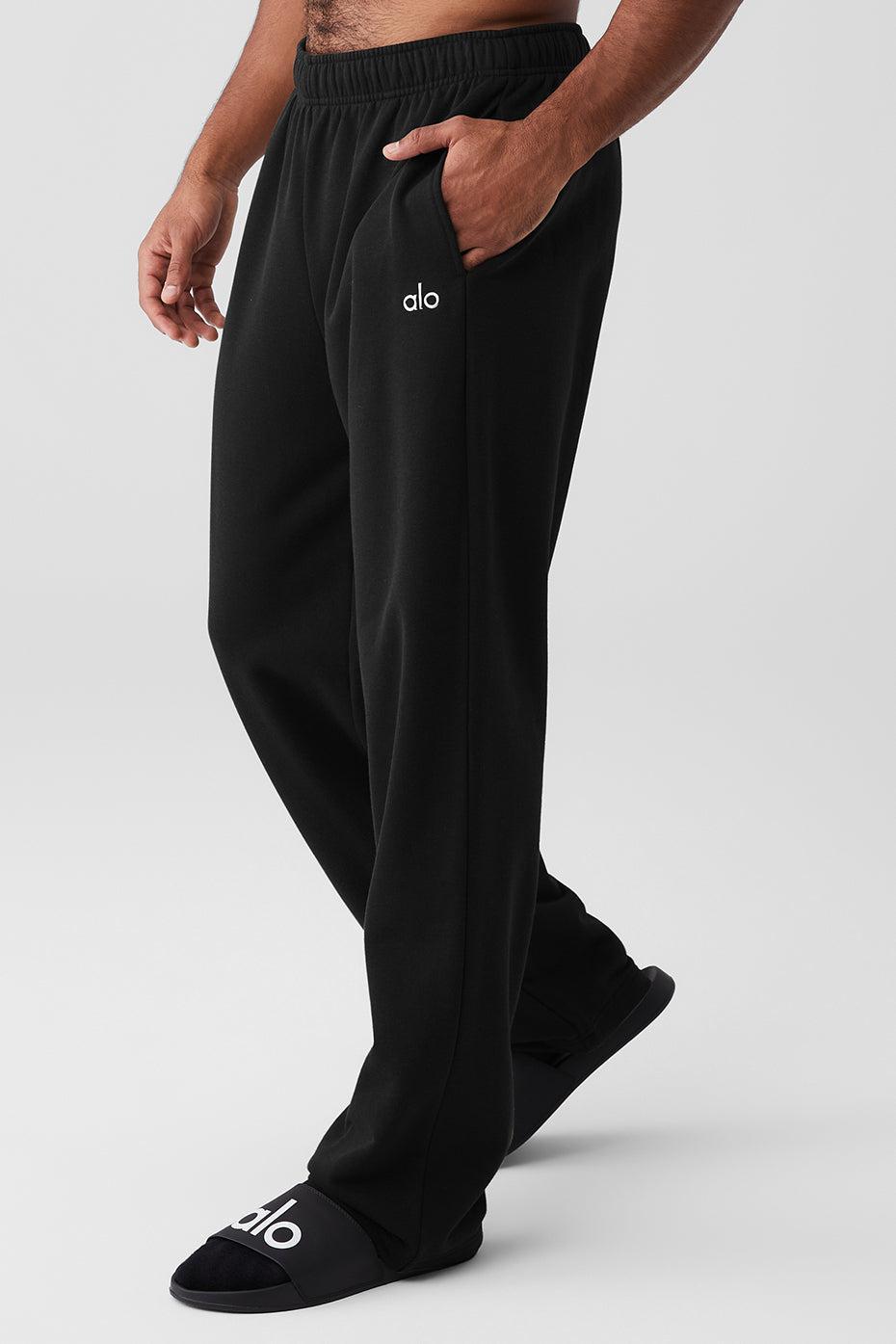 Accolade Straight Leg Sweatpant - Black Male Product Image