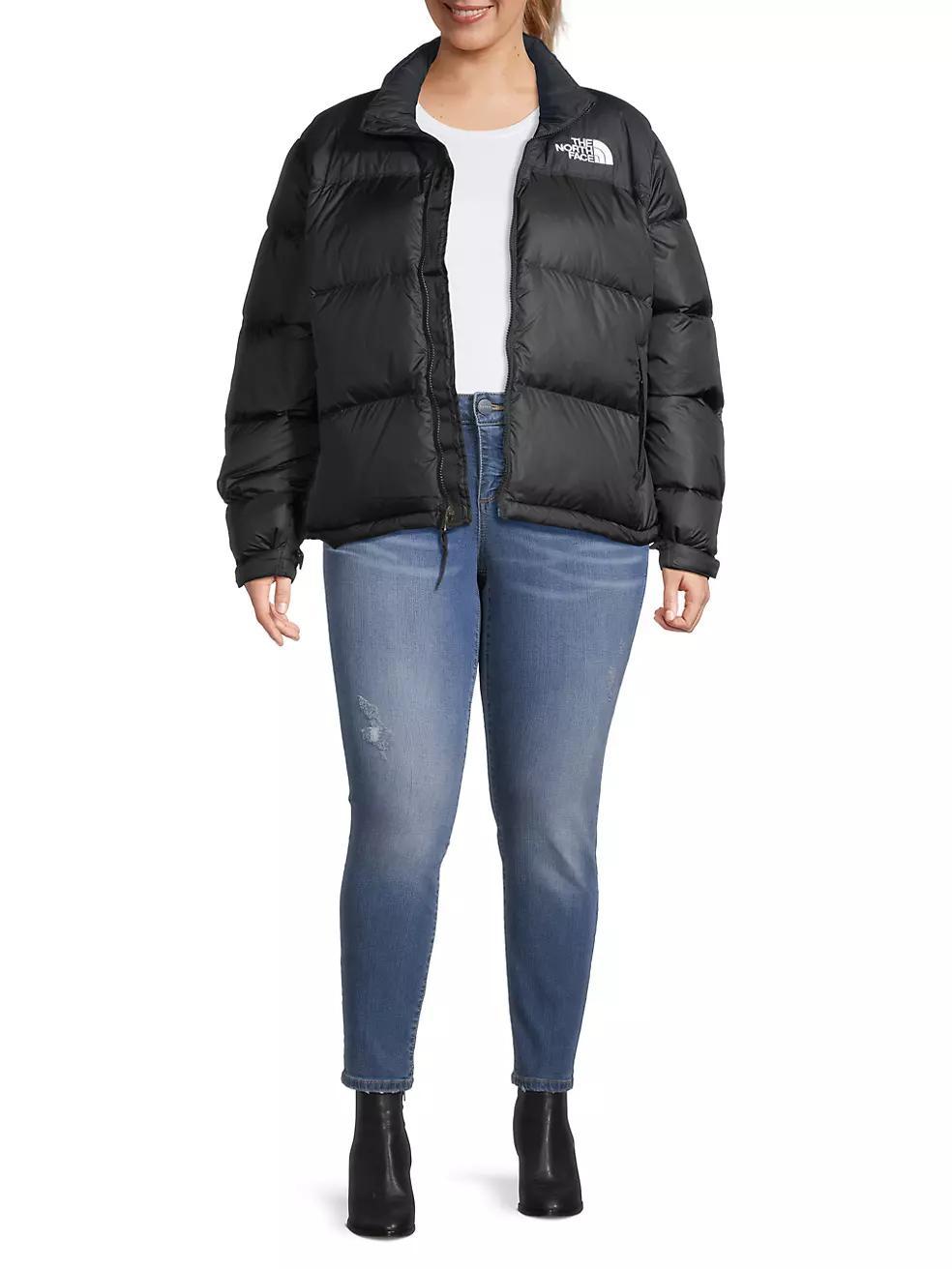 Plus Size 1996 Retro Nuptse Jacket Product Image