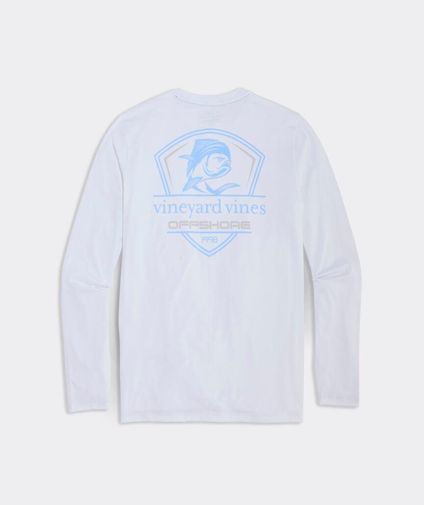 Offshore Mahi Badge Long-Sleeve Harbor Performance Tee Product Image