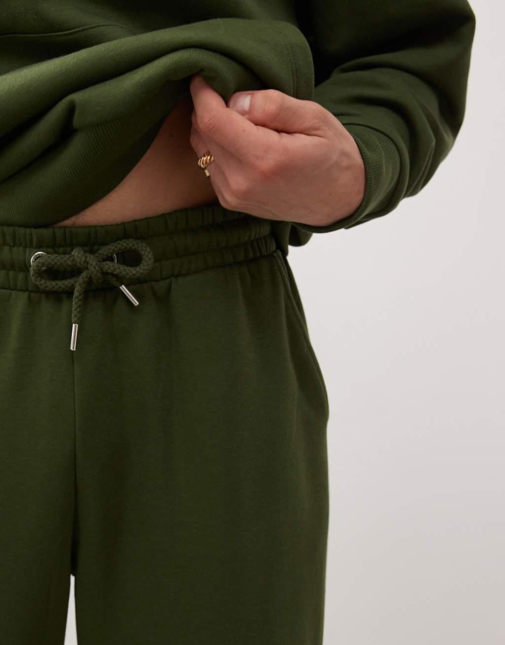 COLLUSION relaxed sweatpants in khaki - part of a set Product Image