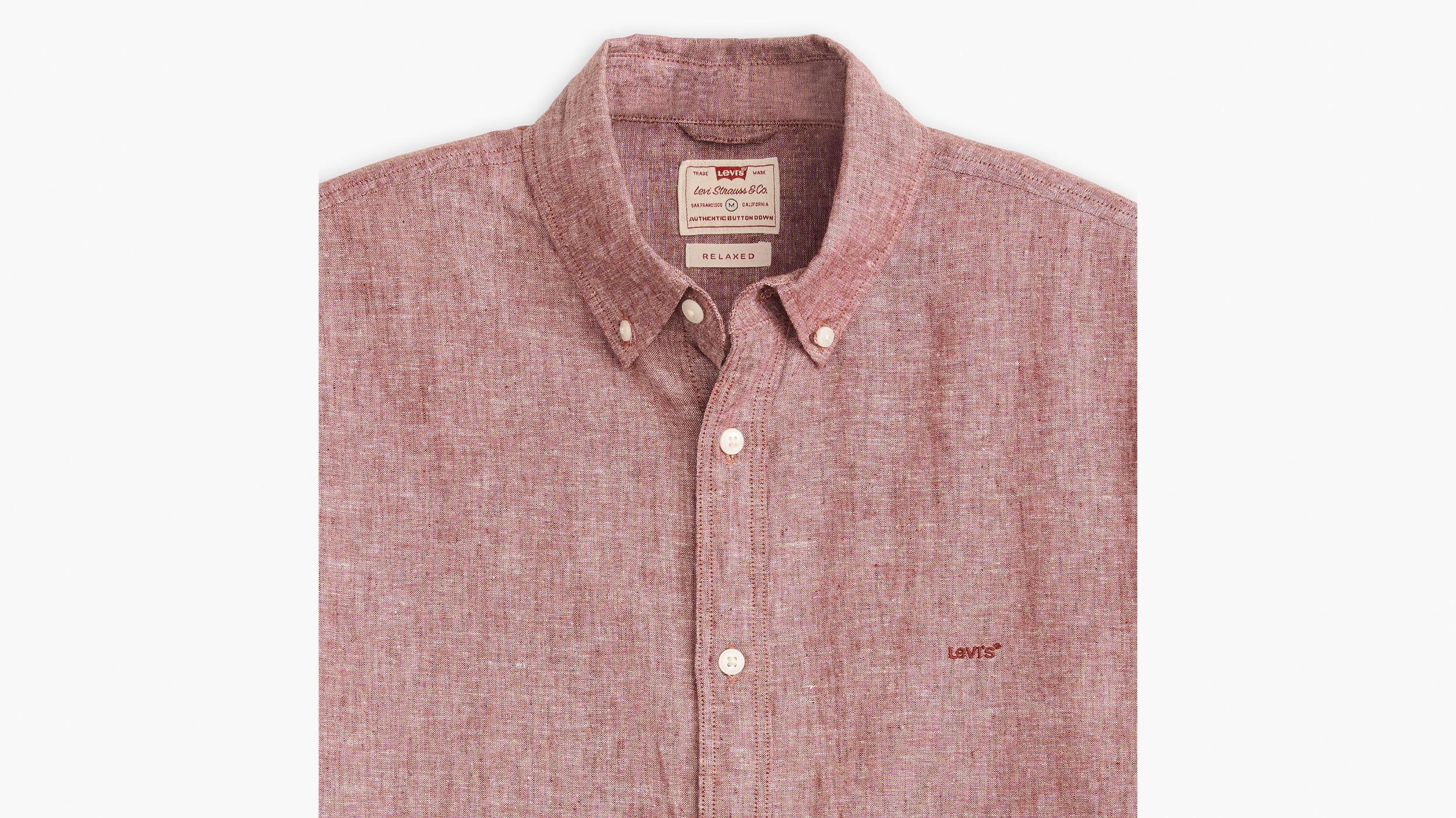 Short Sleeve Authentic Button-Down Shirt Product Image