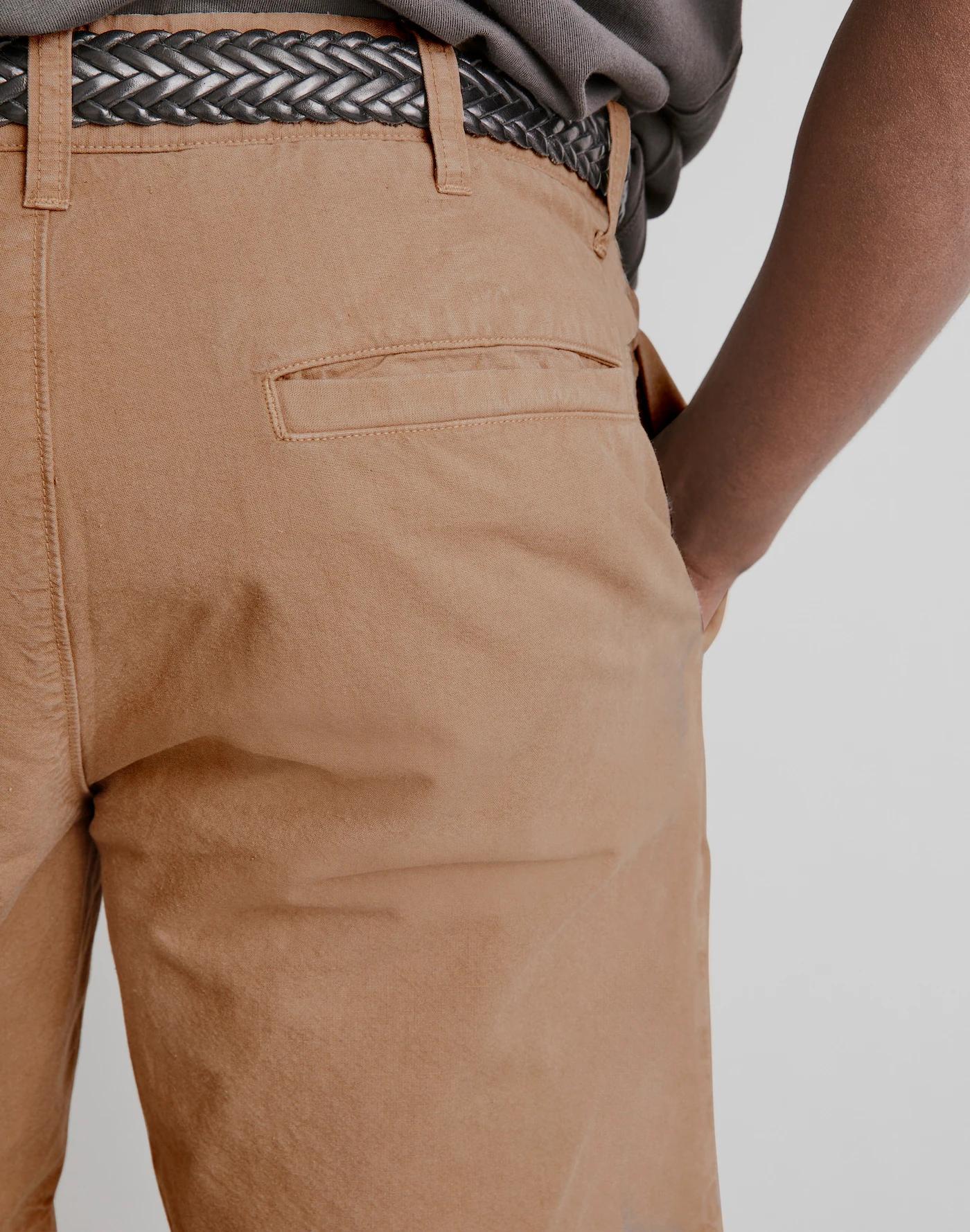 Hemp-Cotton-Blend Oversized Shorts Product Image