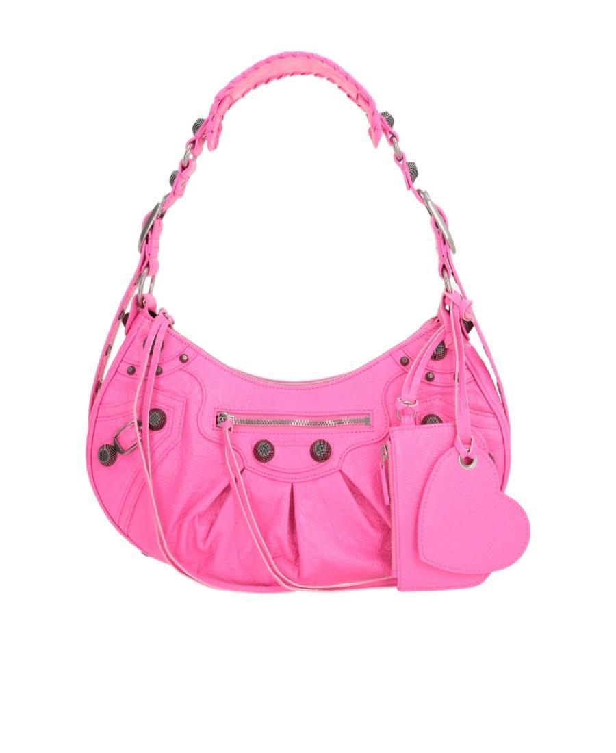 BALENCIAGA Le Cagole Shoulder Bag In Pink Product Image