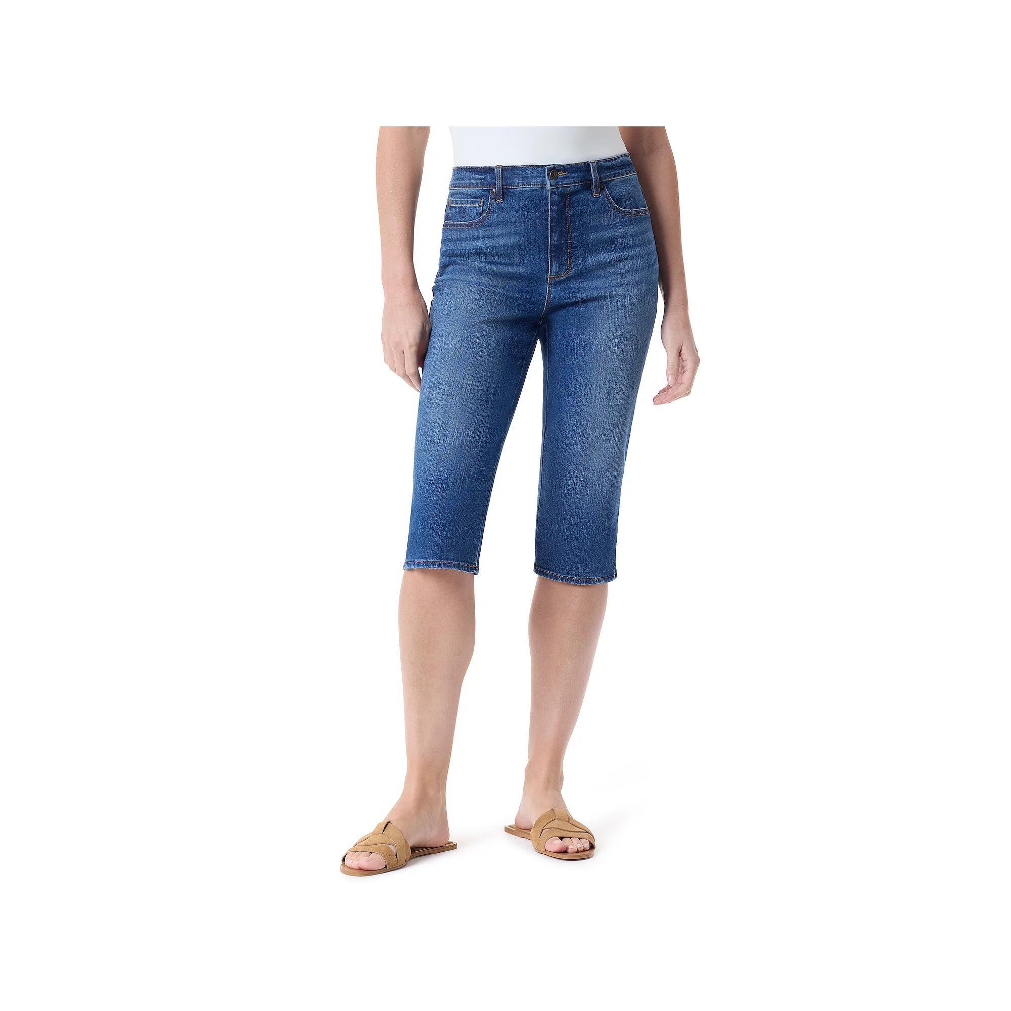 Womens Gloria Vanderbilt Amanda Skimmer Capri Pants Product Image