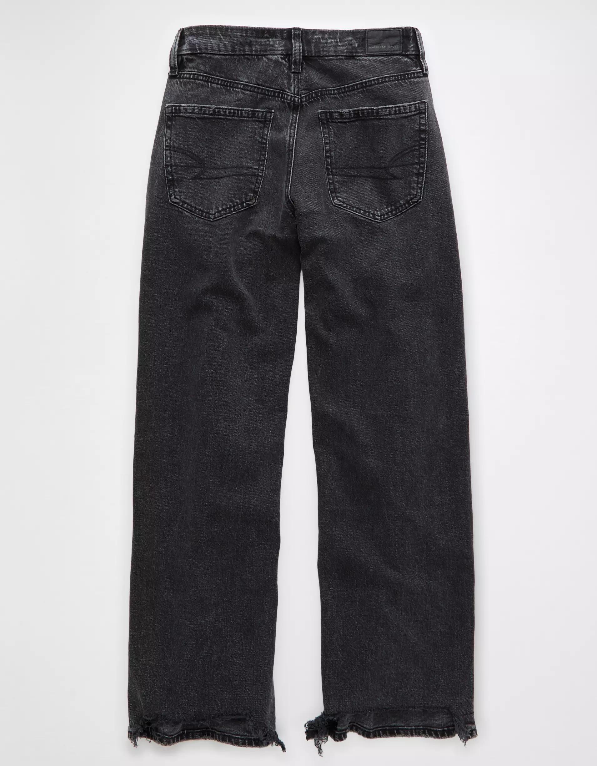 AE Stretch Curvy High-Waisted Stovepipe Jean Product Image