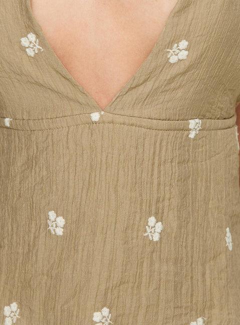 Zachariah Halter Top Brown Product Image