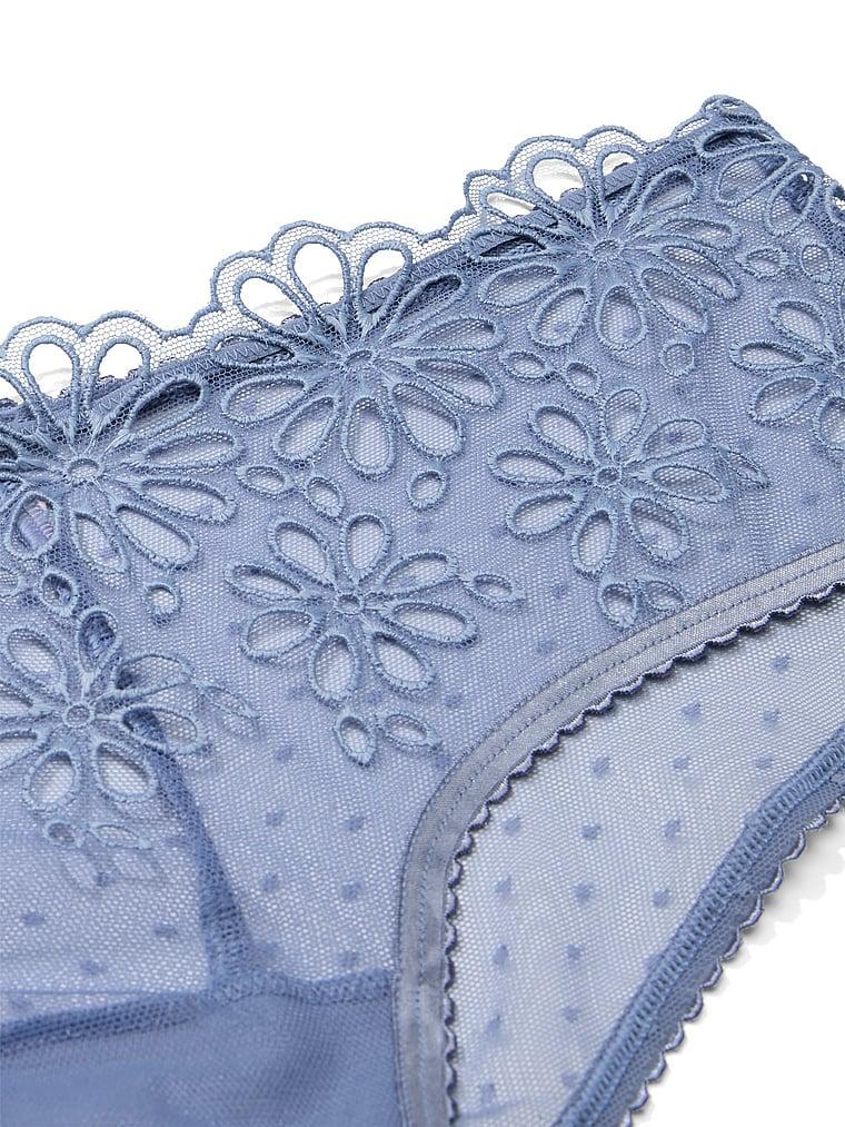 Eyelet Mesh Cheeky Panty Product Image