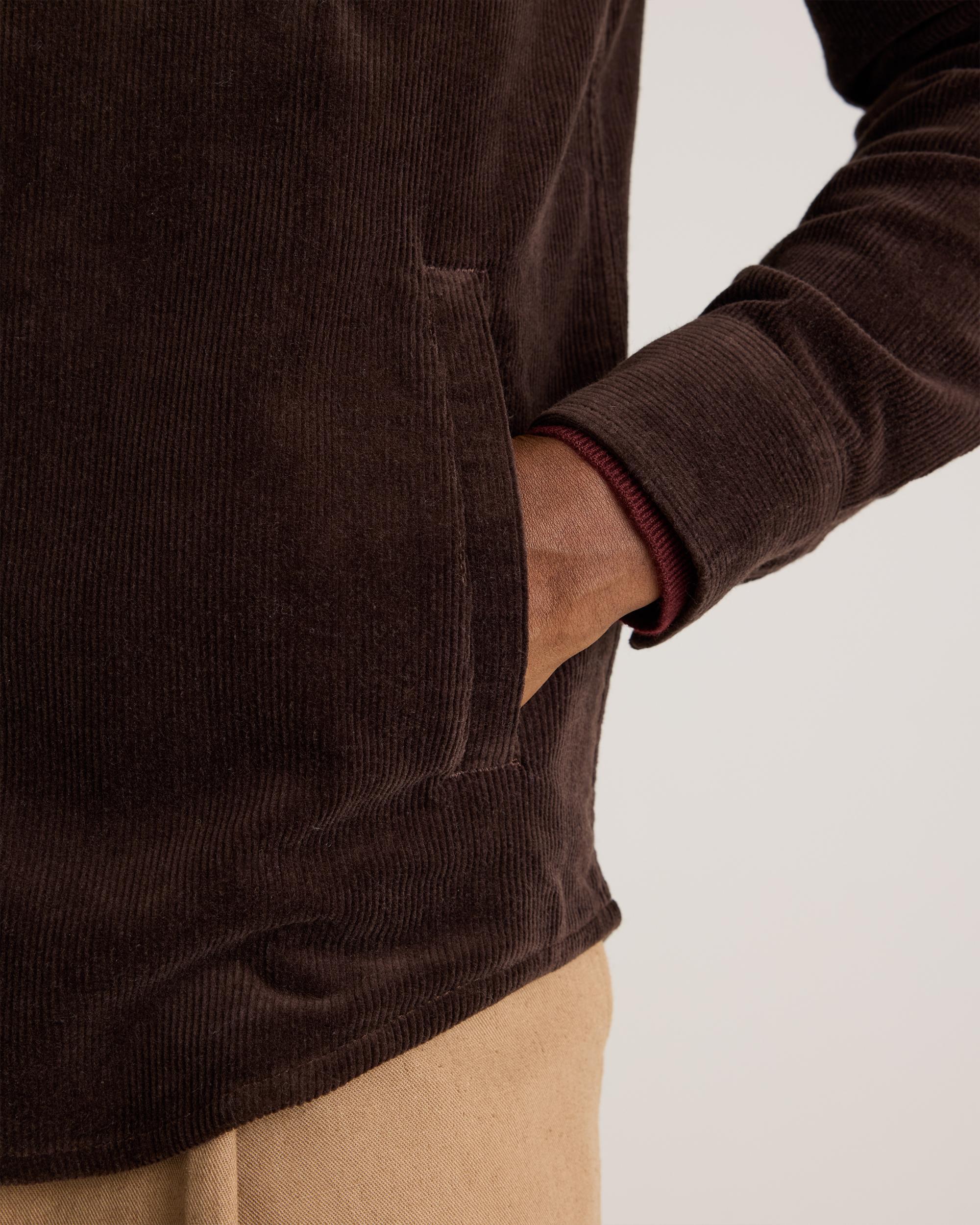 Quince | Men's Organic Stretch Corduroy Overshirt Organic Cotton Product Image