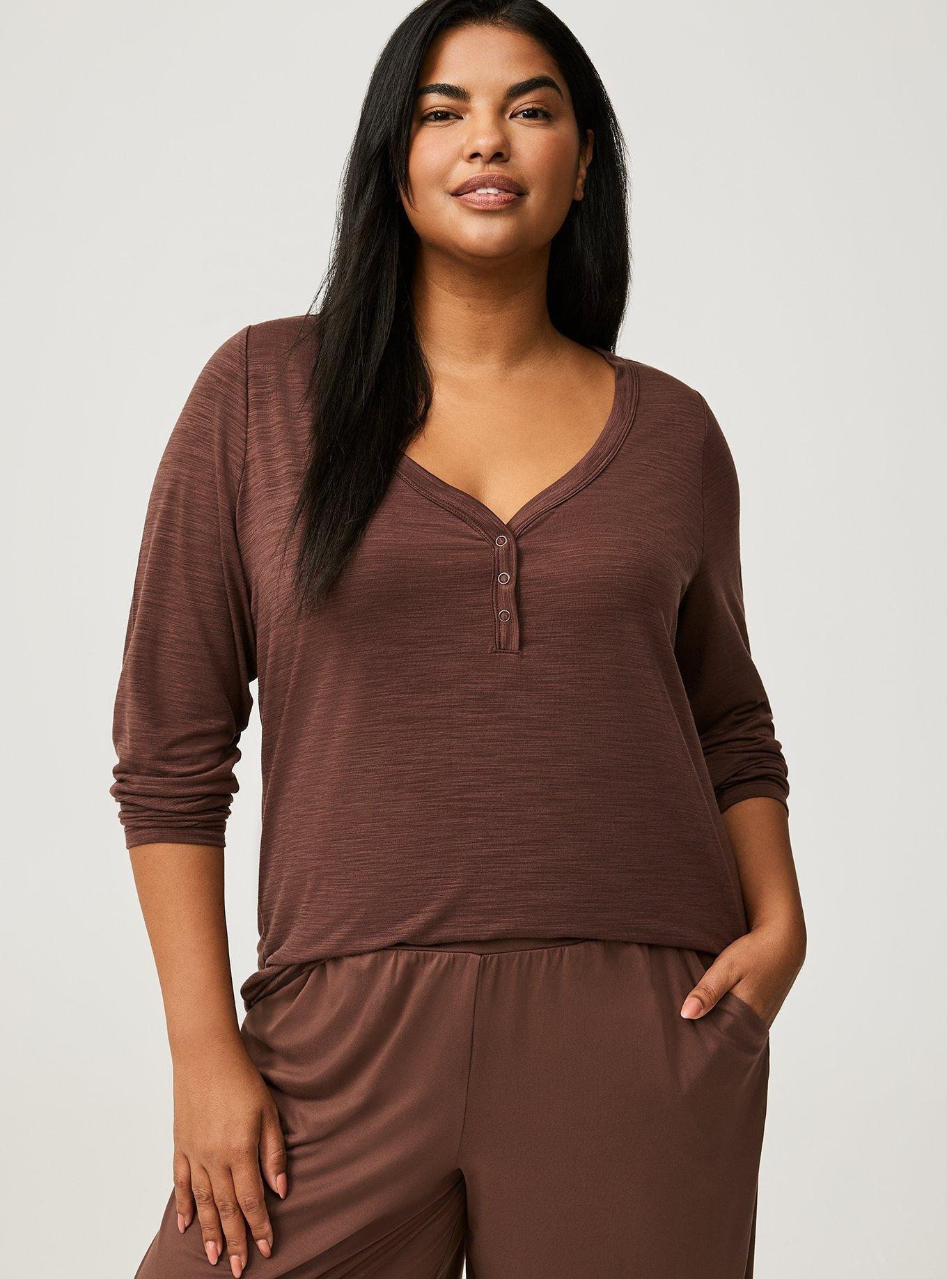 Lyocell Henley Tee Product Image