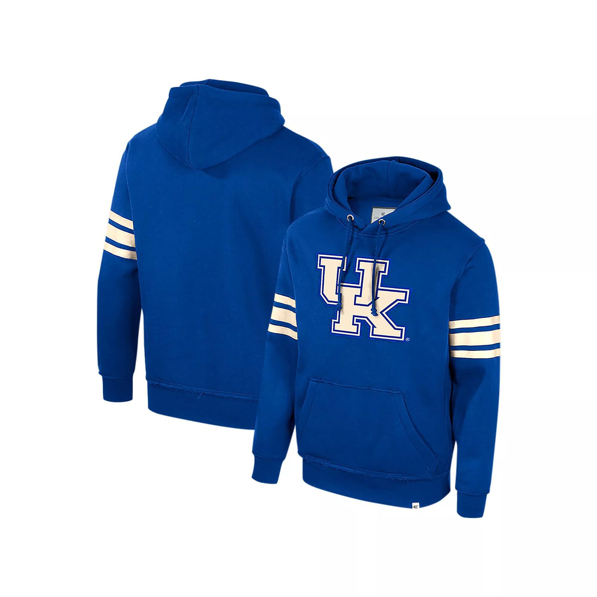 Men's Colosseum Royal Kentucky Wildcats Saluting Pullover Hoodie,  Product Image