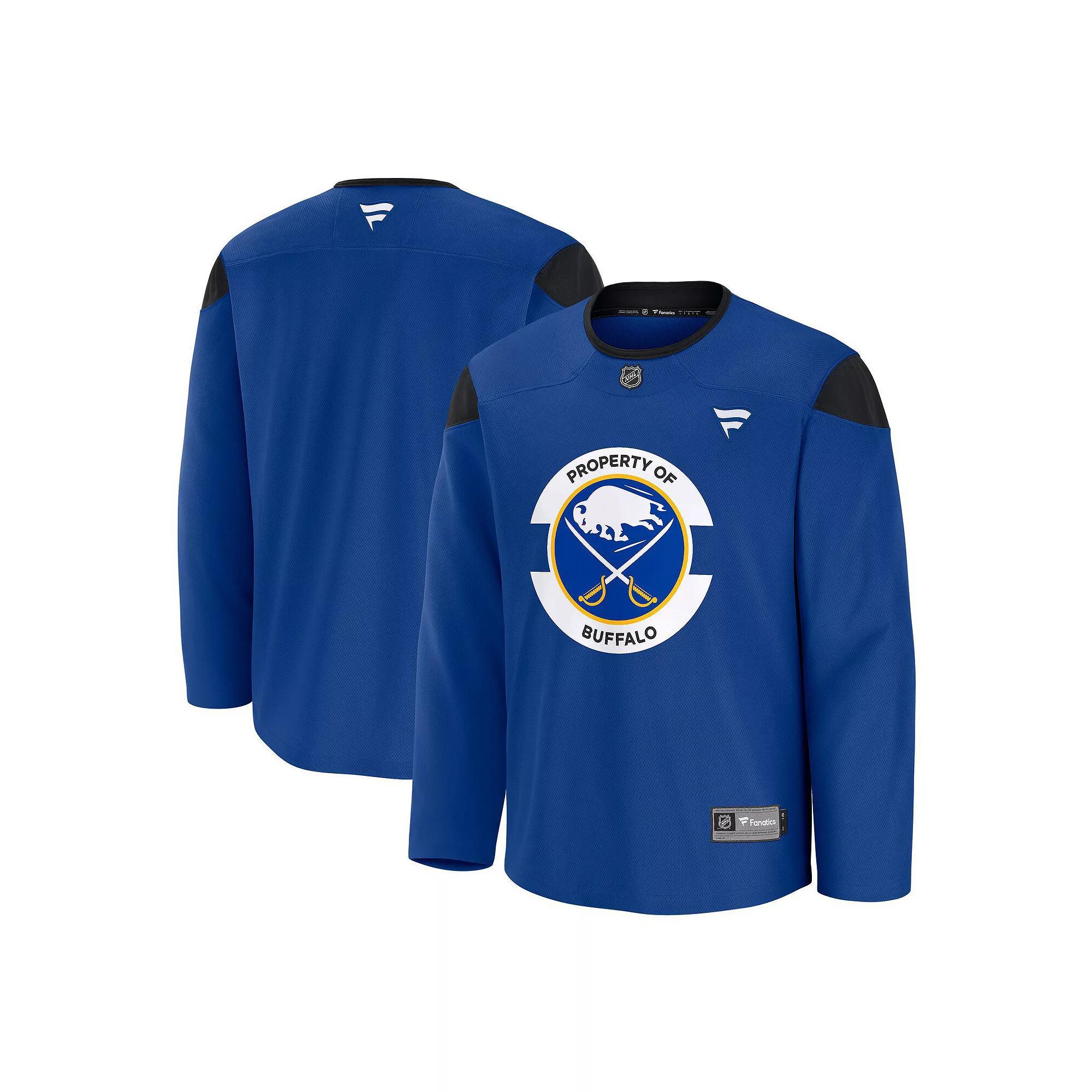 Men's Fanatics Royal Buffalo Sabres Home Practice Jersey, Size: 3XL, Blue Product Image