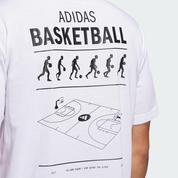 adidas Basketball Tee Product Image