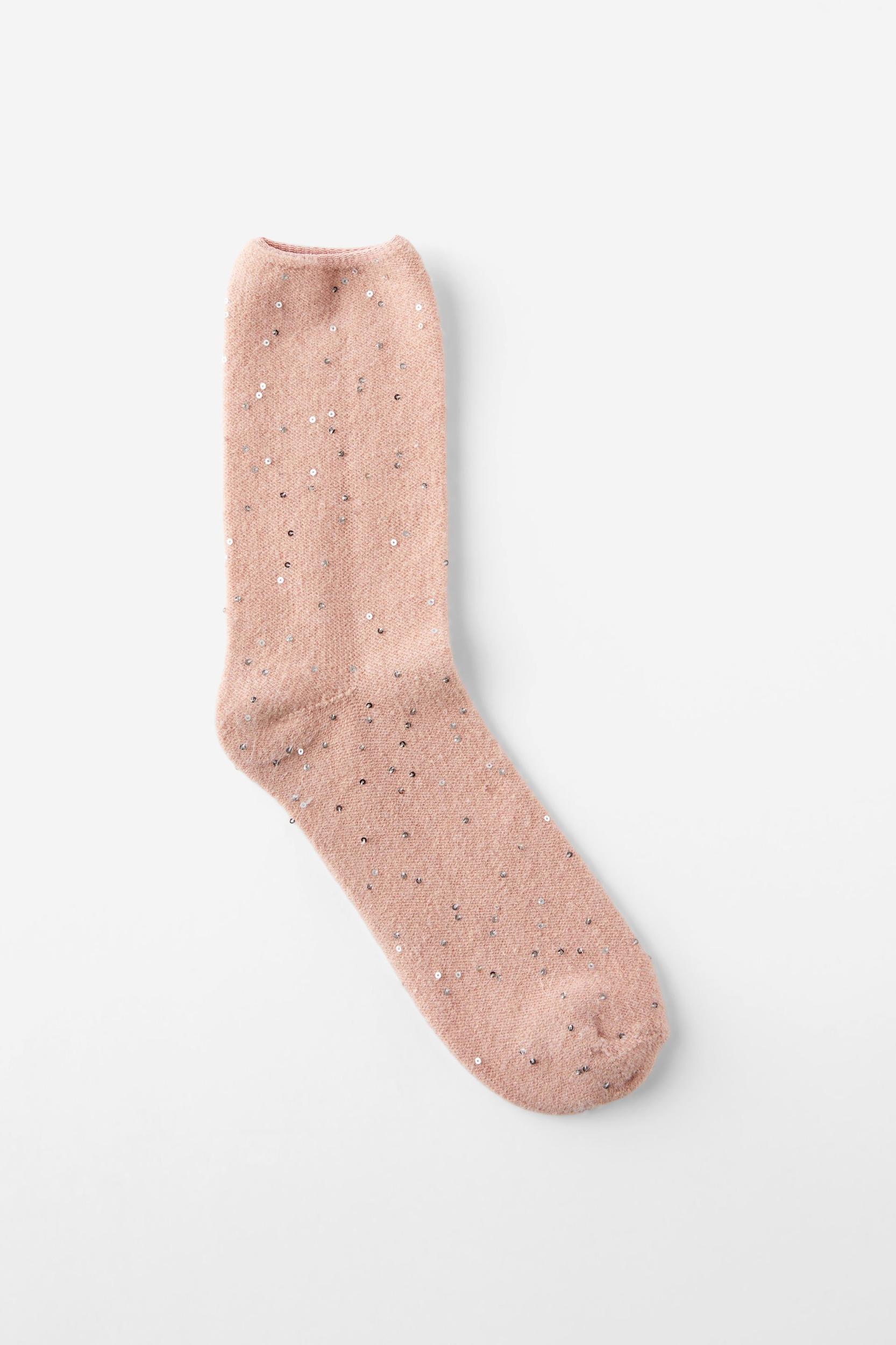 Sequin Sparkle Crew Sock Product Image