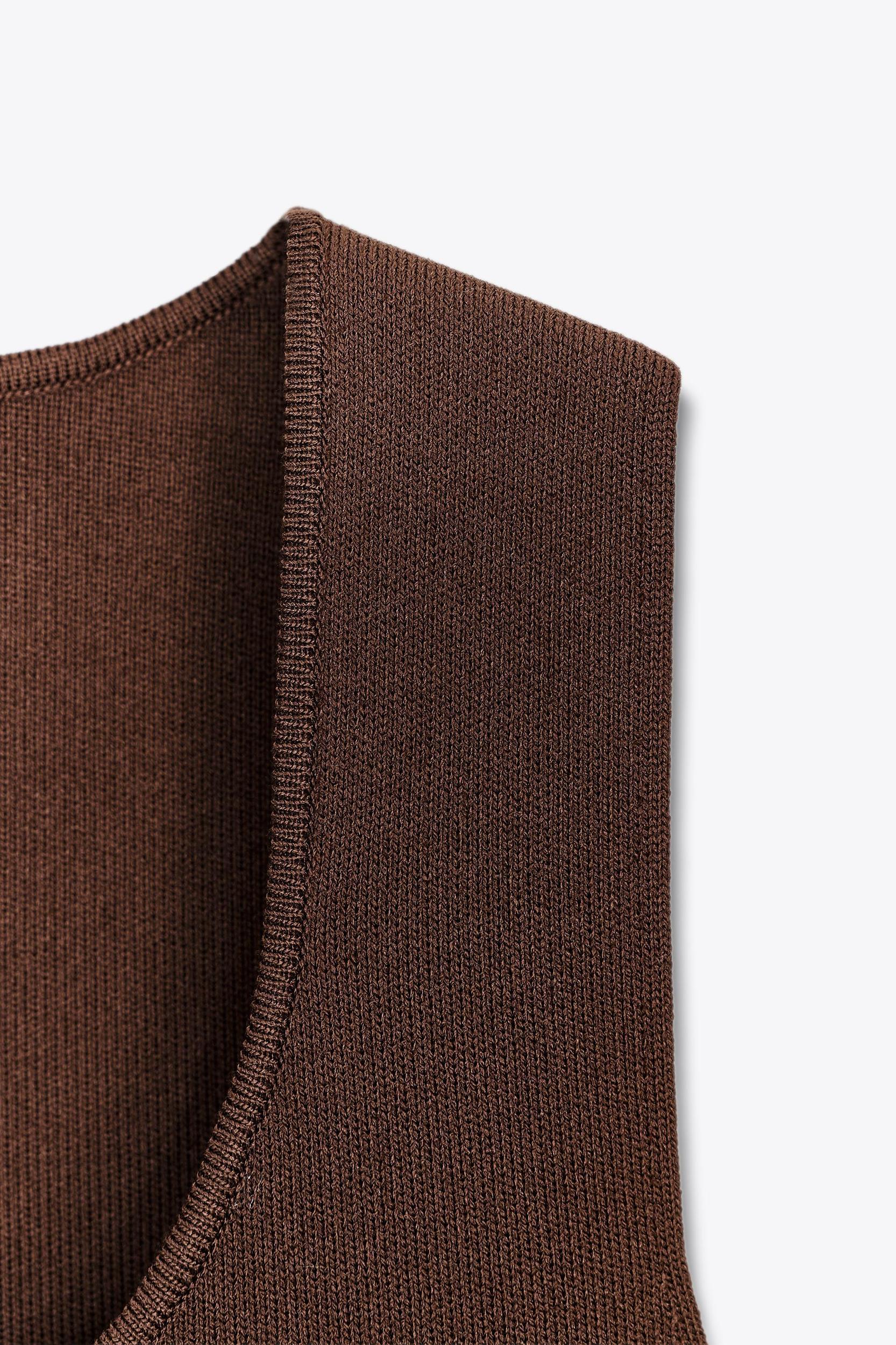 COMBINATION KNIT DRESS Product Image