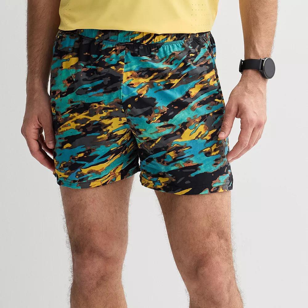 Men's Tek Gear® Run Shorts, Size: Small, Blue Camo Product Image