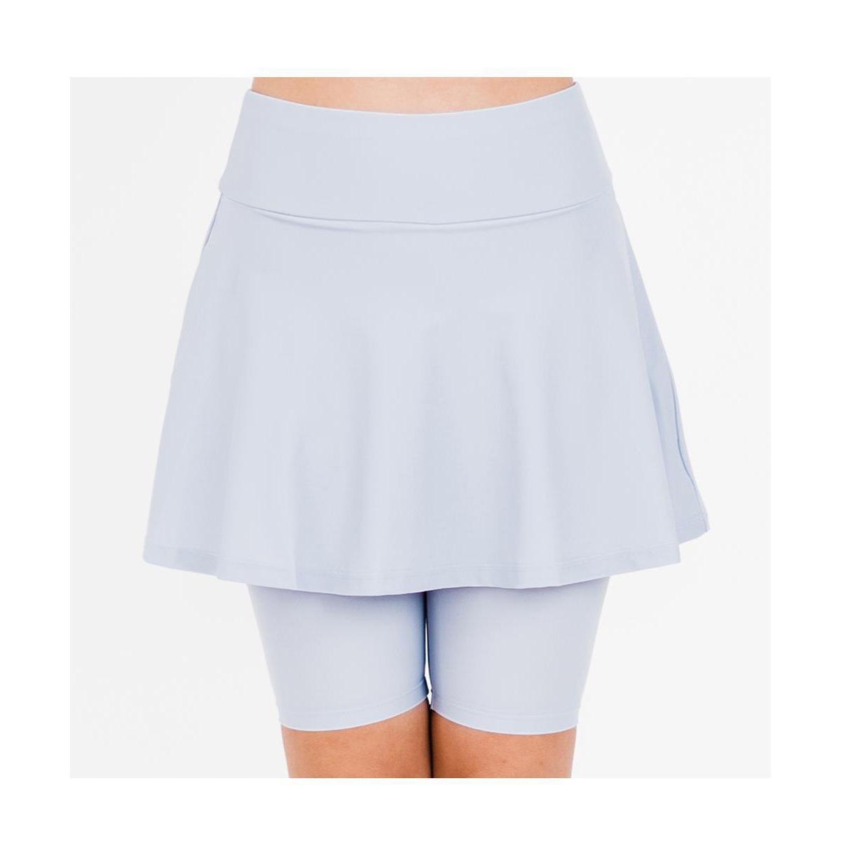 Calypsa Womens Midi Swim Skort Product Image