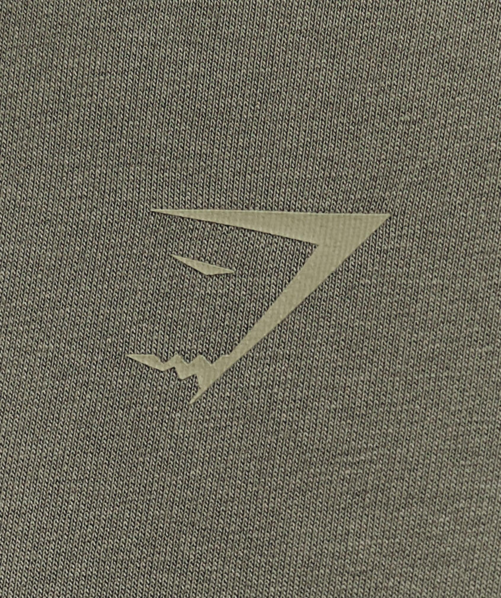 Gymshark Power Crew - Strength Green Male Product Image